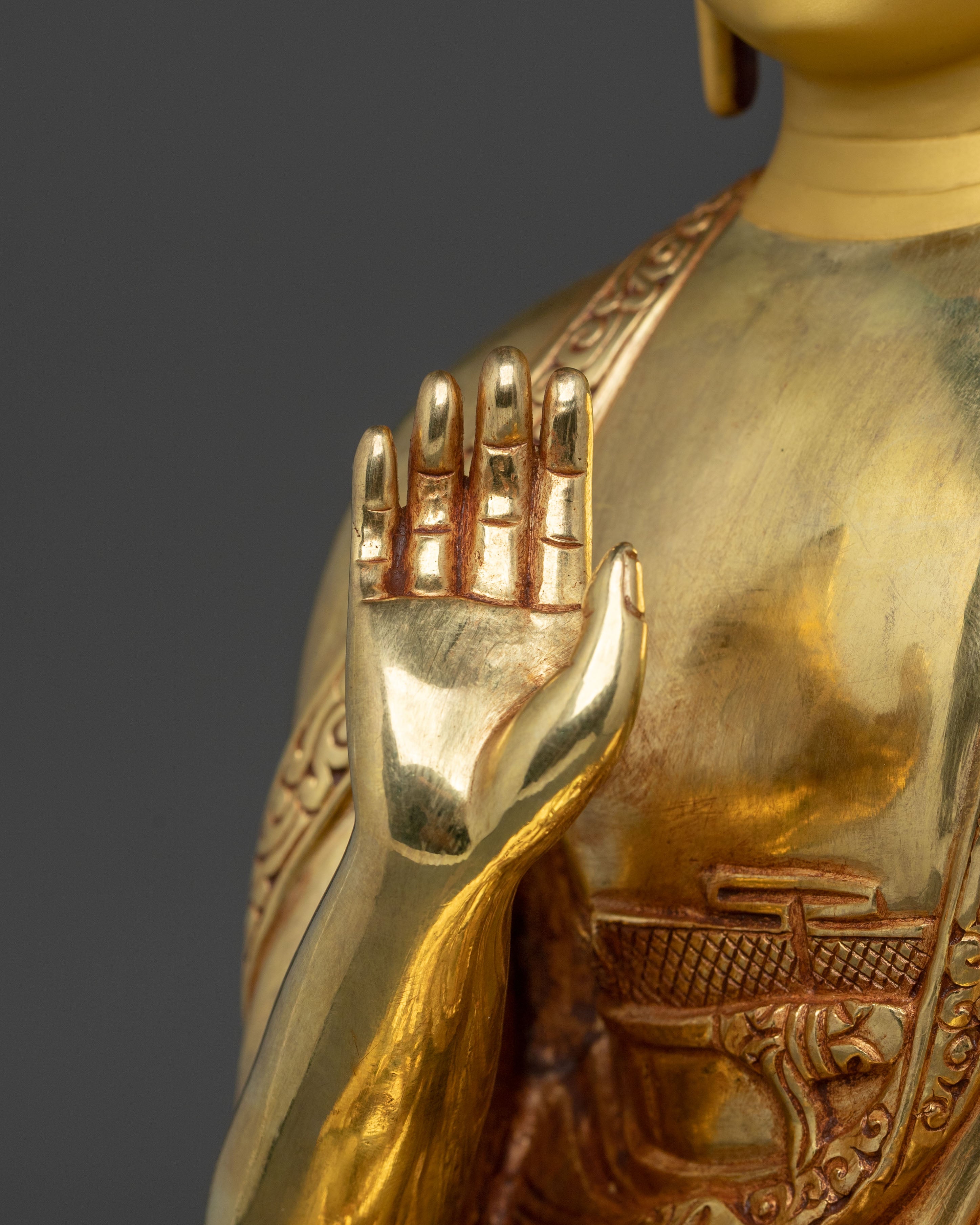 Handcrafted Amoghasiddhi Statue | Home Decor
