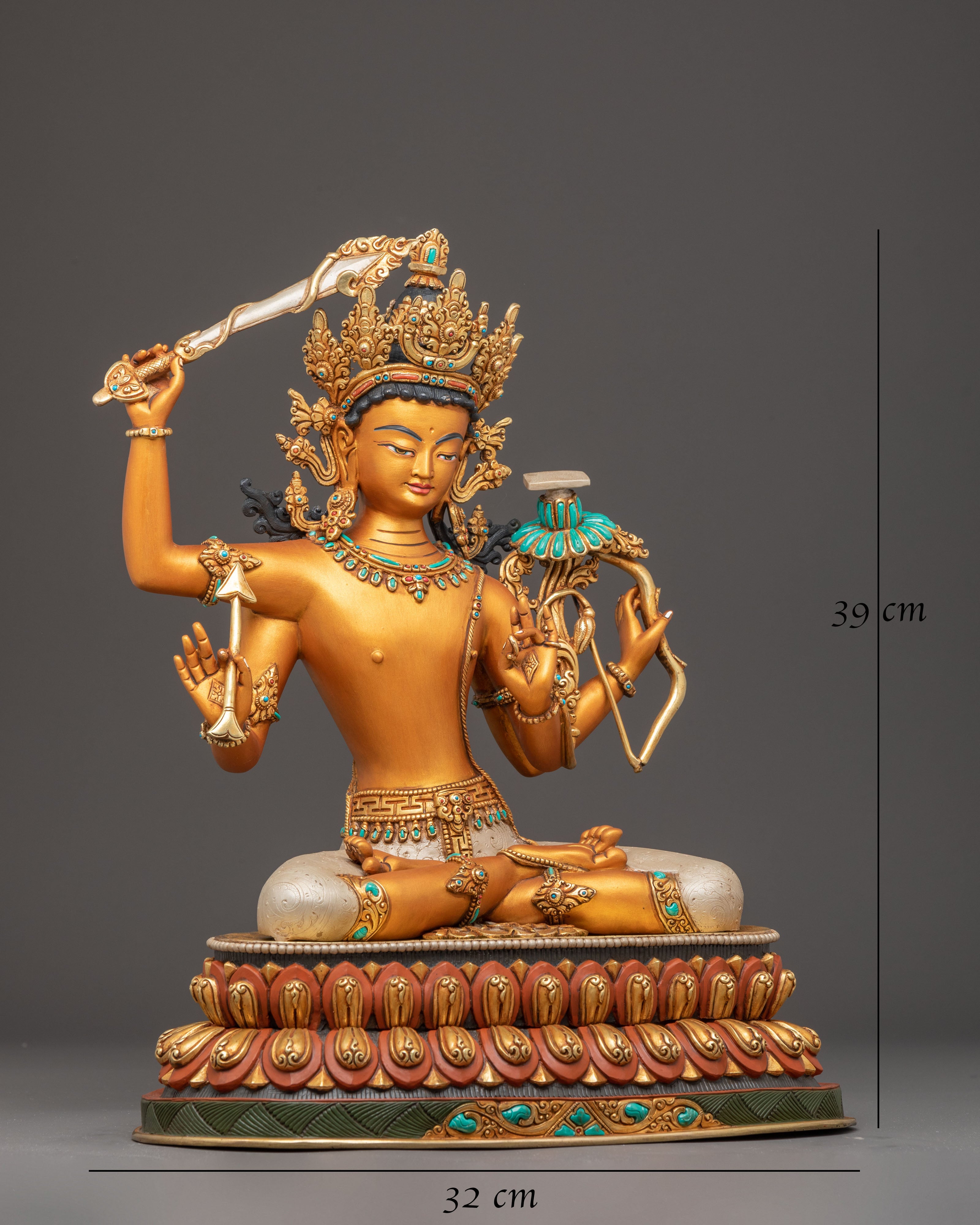 Bodhisattva Maha Manjushri Statue