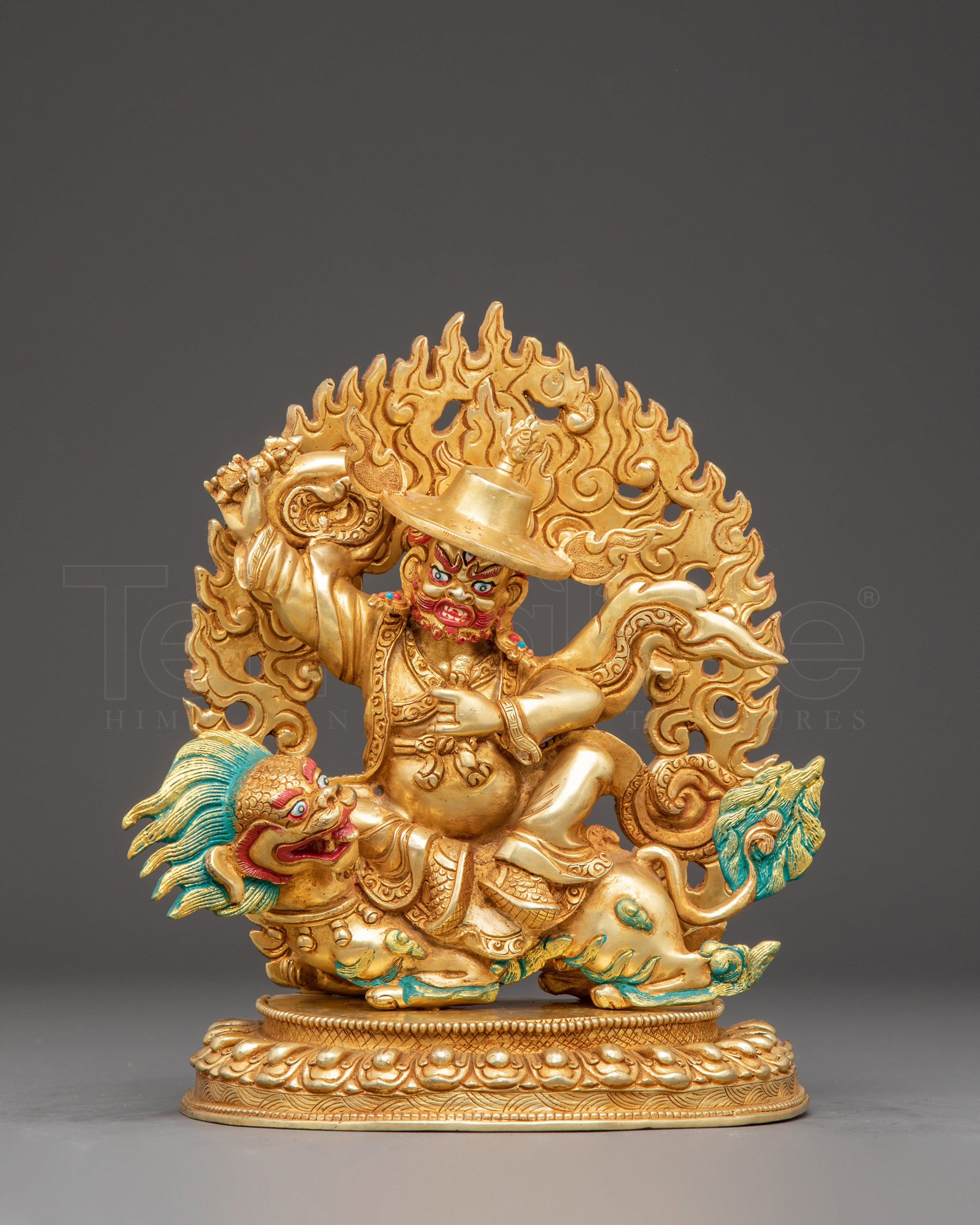 Himalayan Droje Legpa Statue | Traditional Tibetan Sculpture