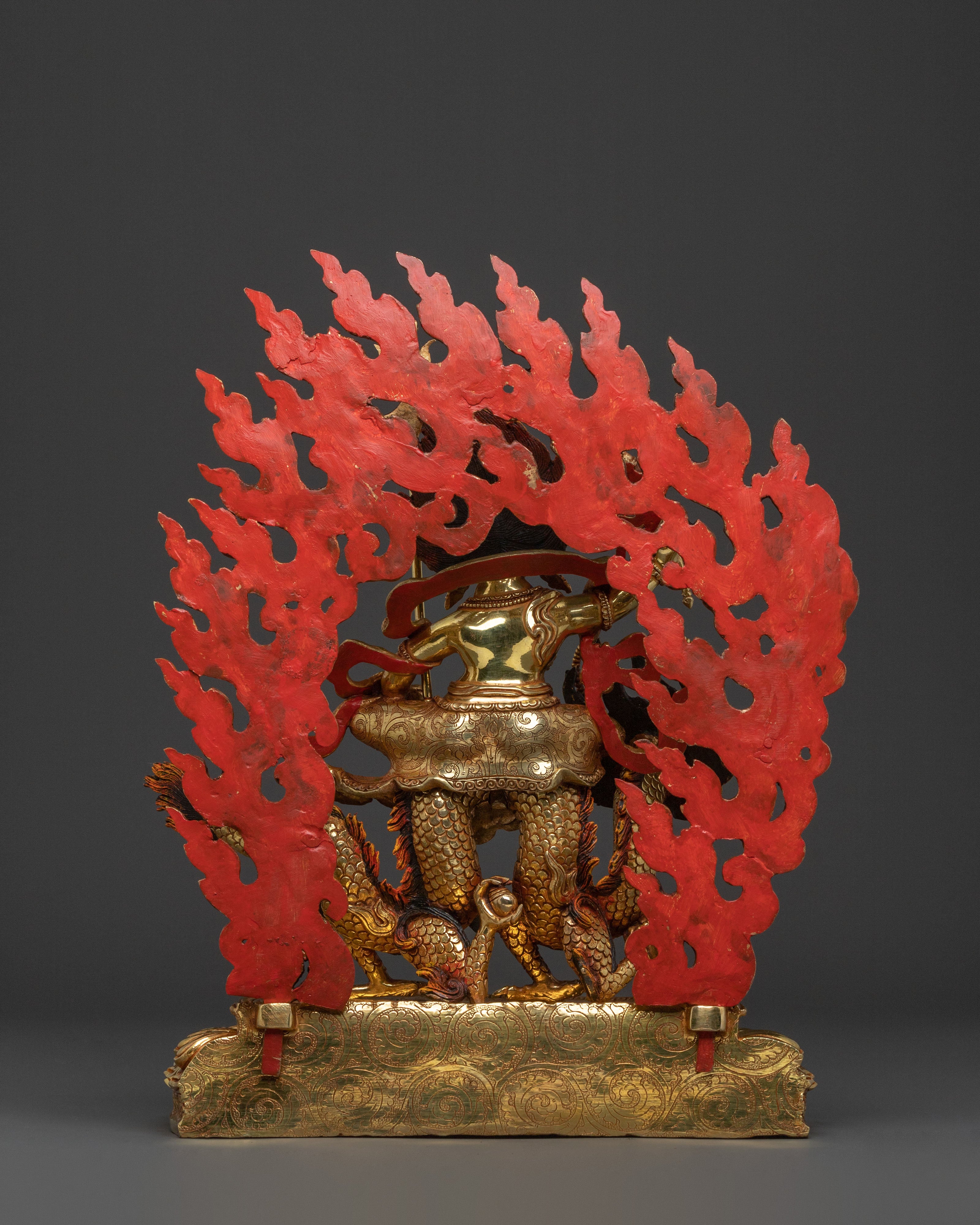 White Dzambhala Sacred Statue | Wealth God