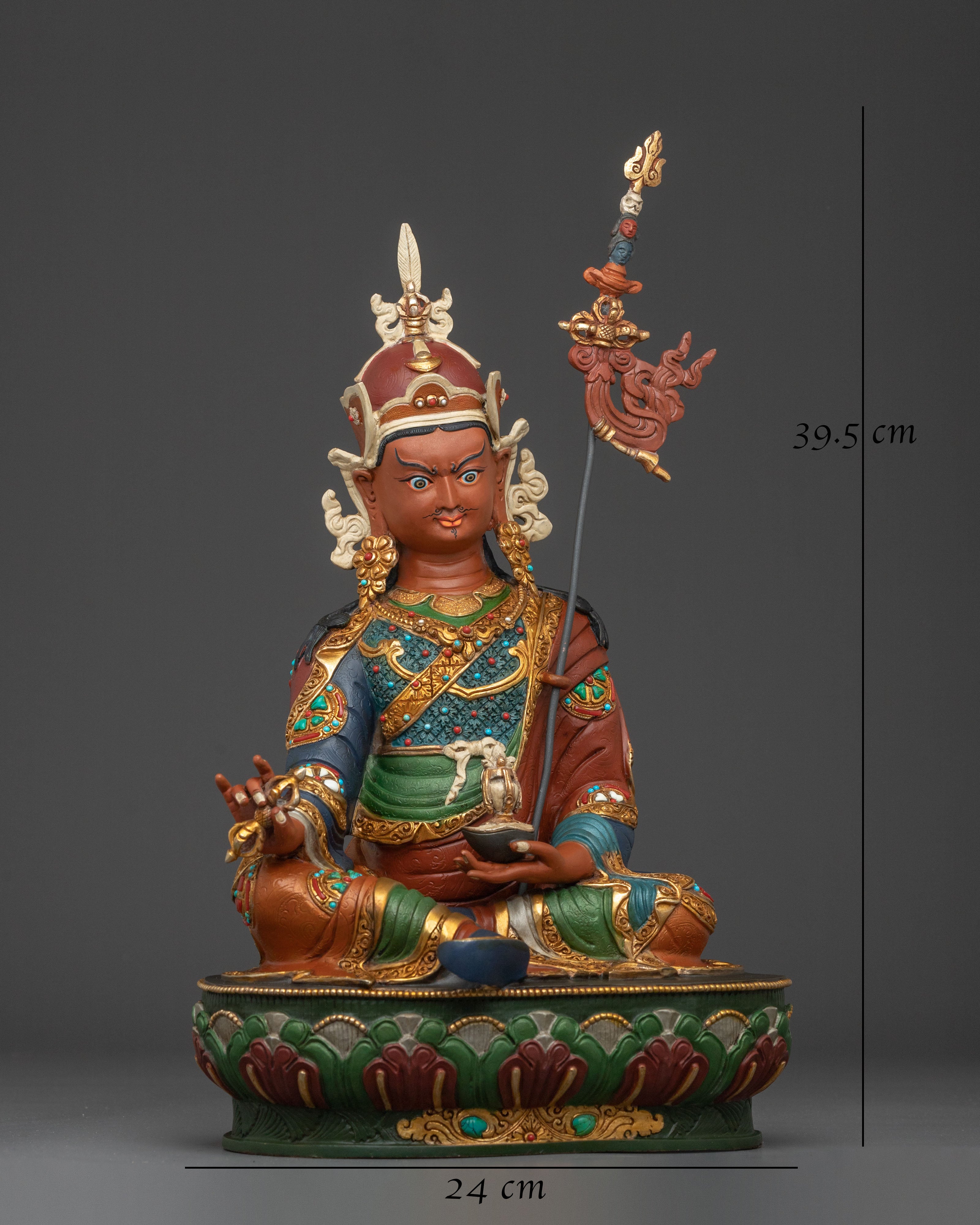 statue of spiritual teacher guru rinpoche | | Symbol of Dharma Wisdom