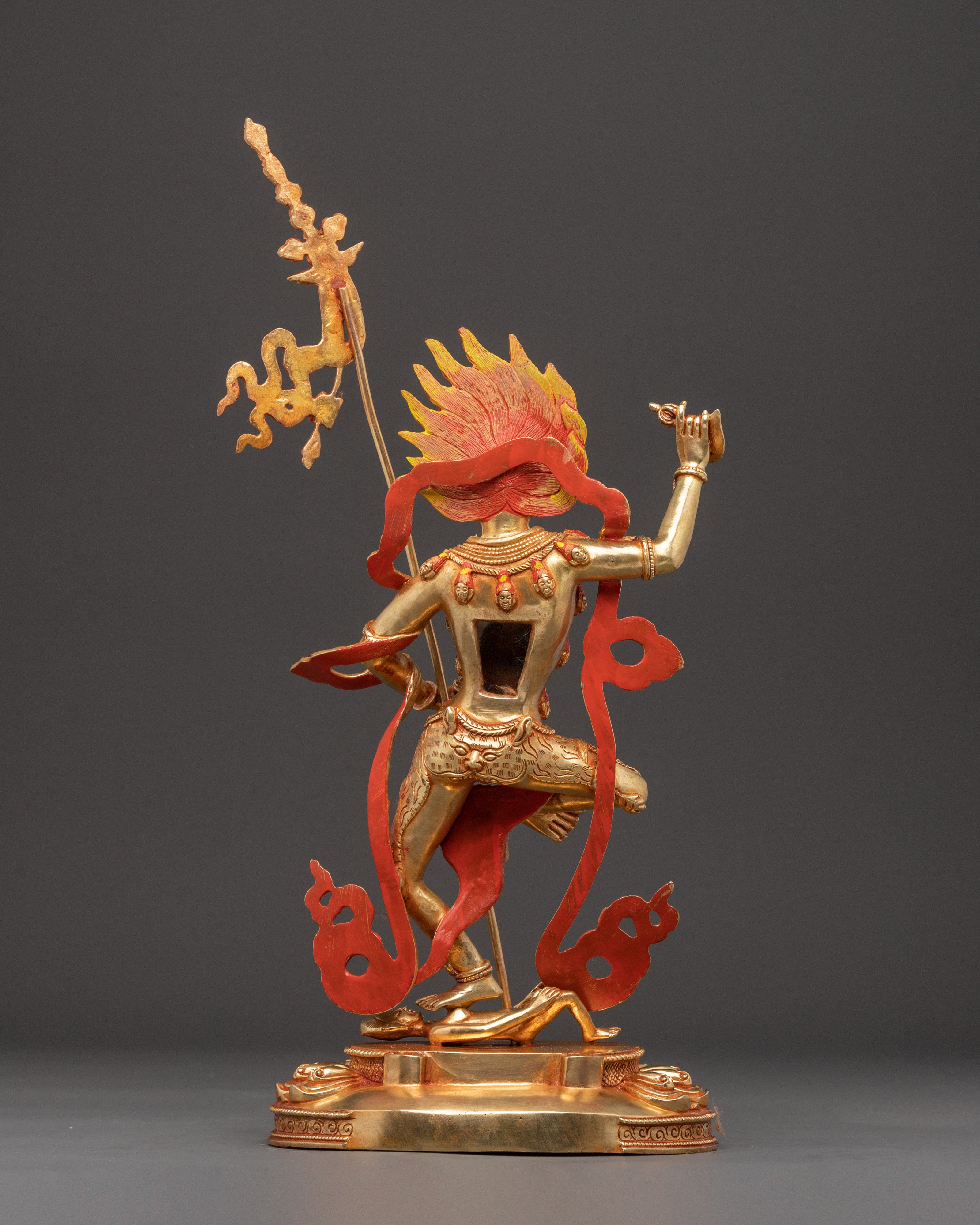 Sculpture of Lion-Faced Dakini Simhamukha | Fierce Tantric Goddess