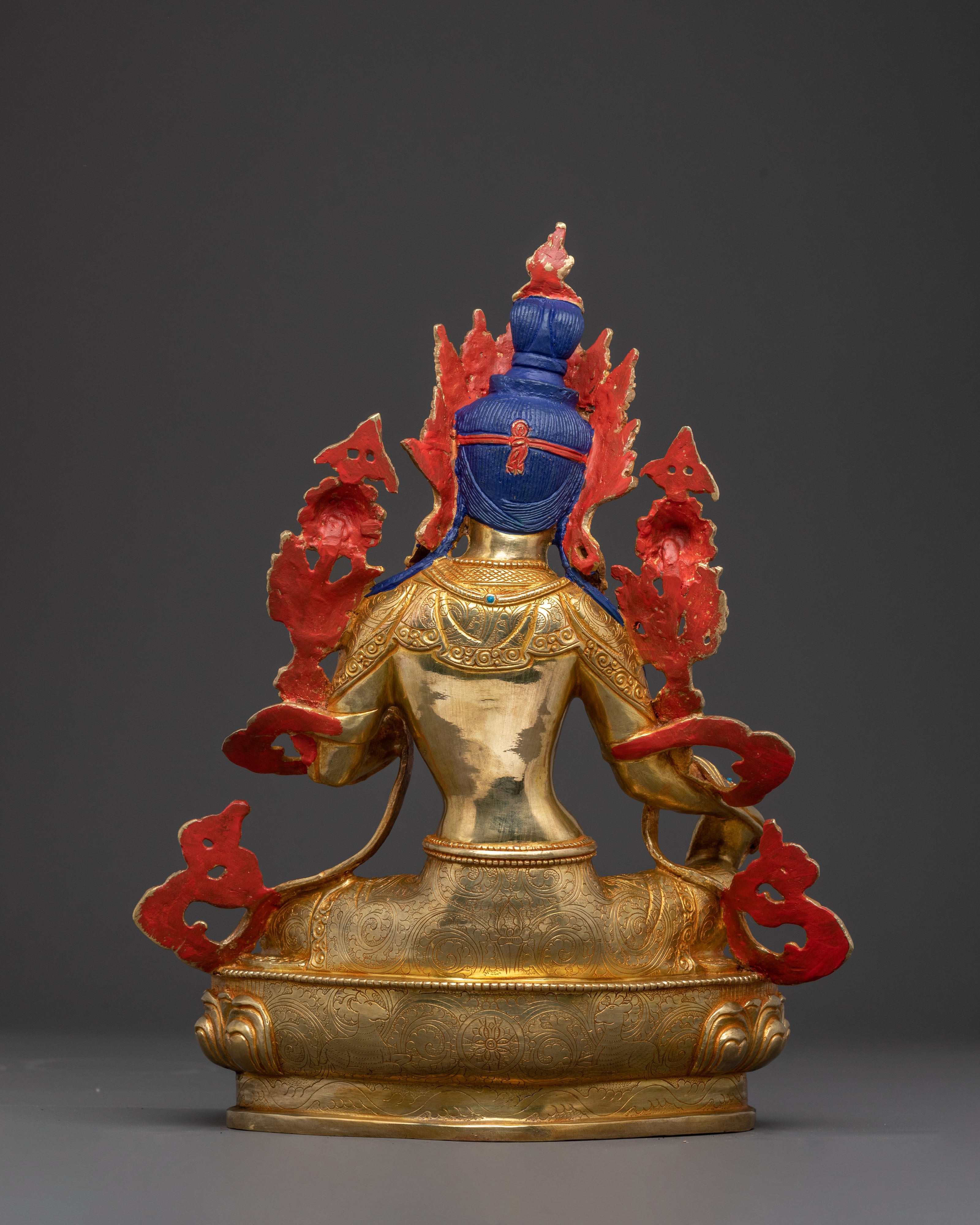 Handcrafted Green Tara Blessing Statue