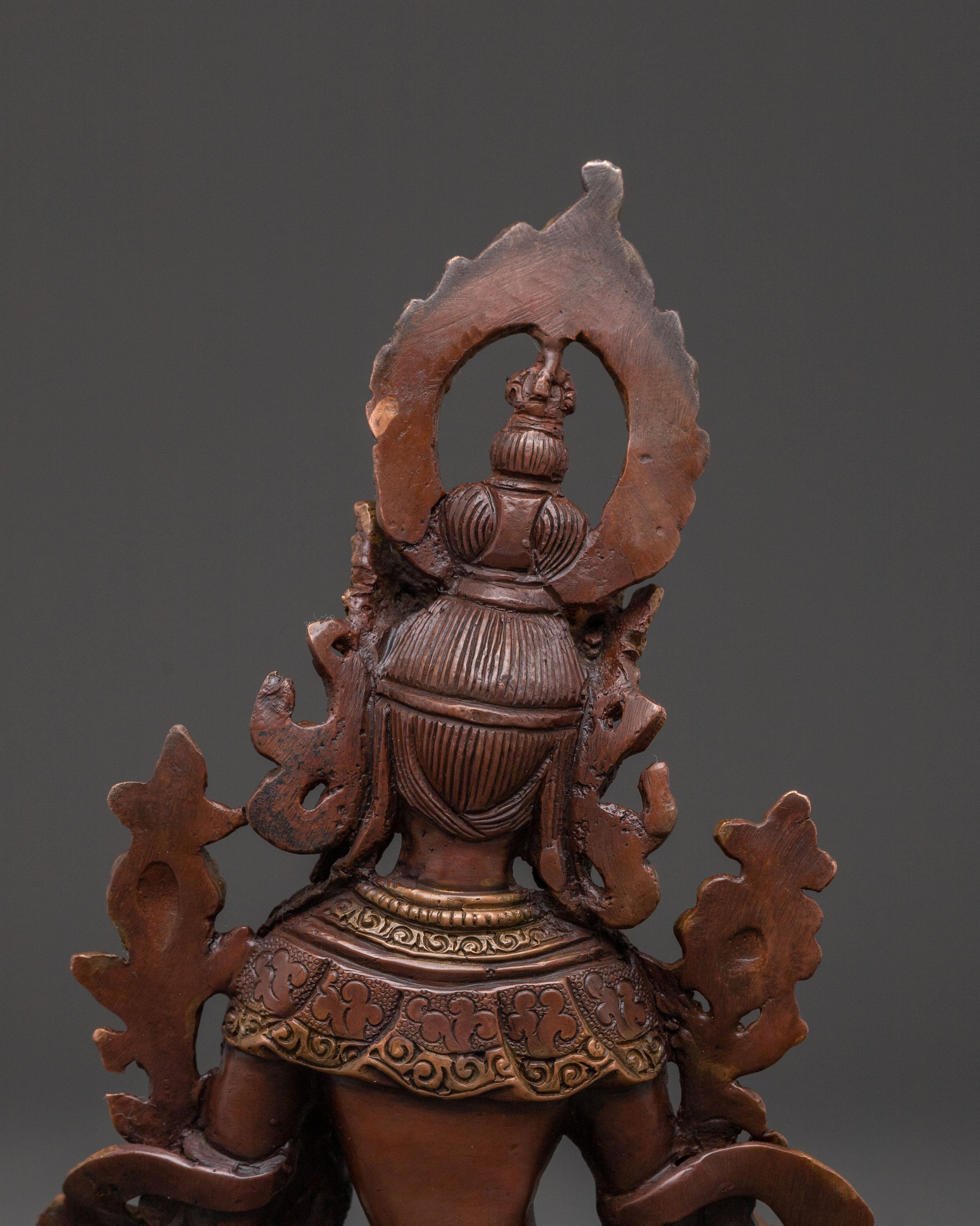 Vajrasattva Sacred Purification Statue | Oxidized Copper Statue