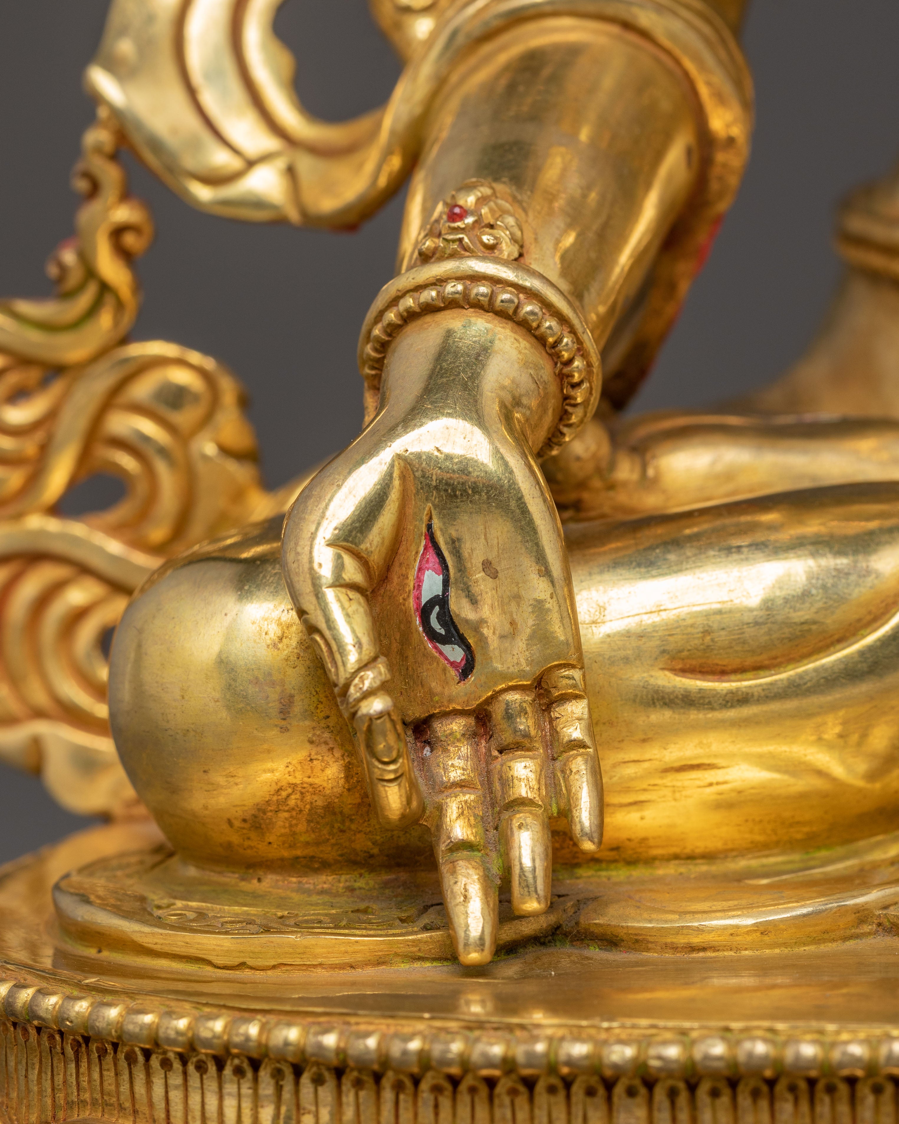 Handcrafted Figurine of White Tara | Healing Goddess