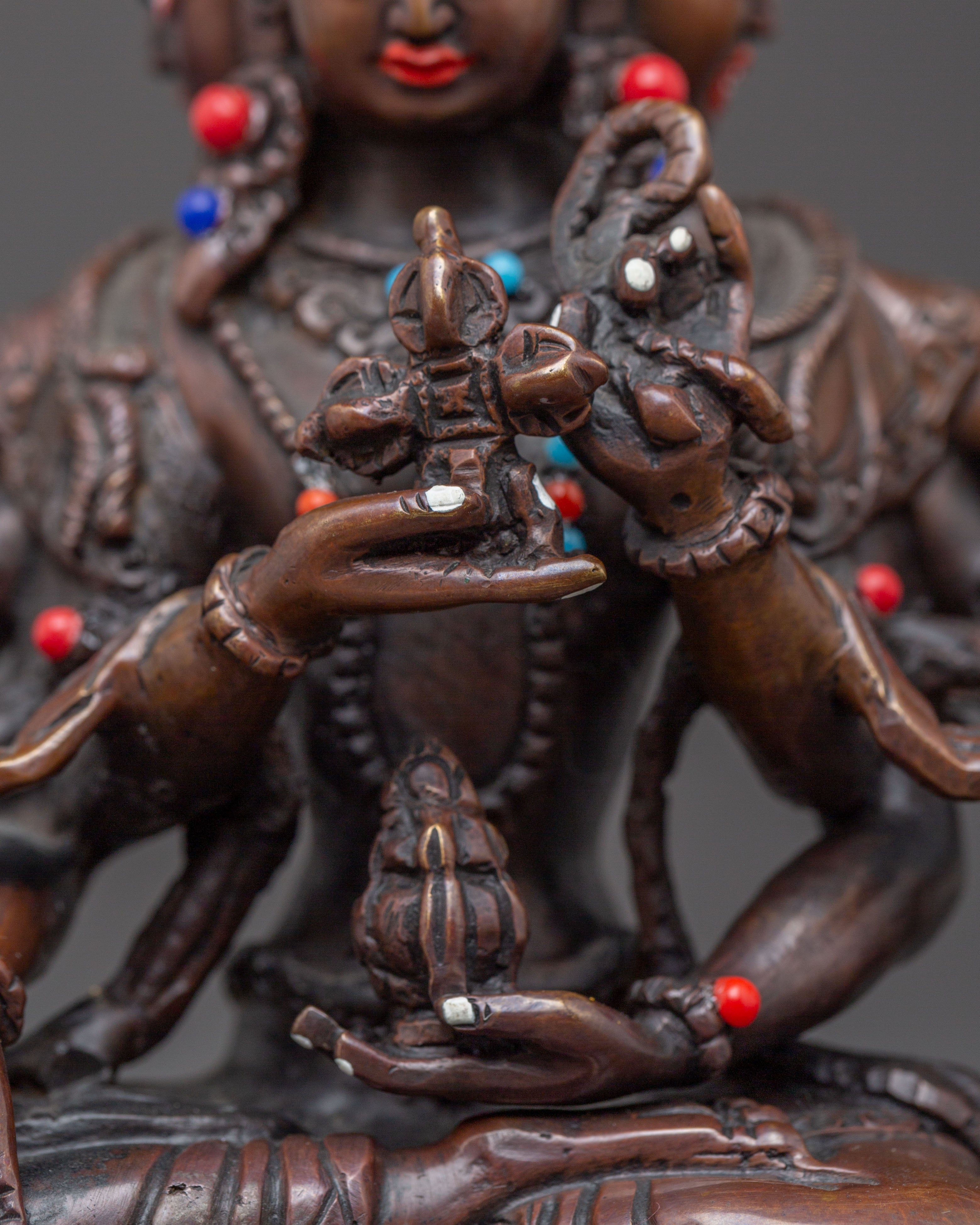 Namgyalma Long Life Deity Statue - Handcrafted Serenity