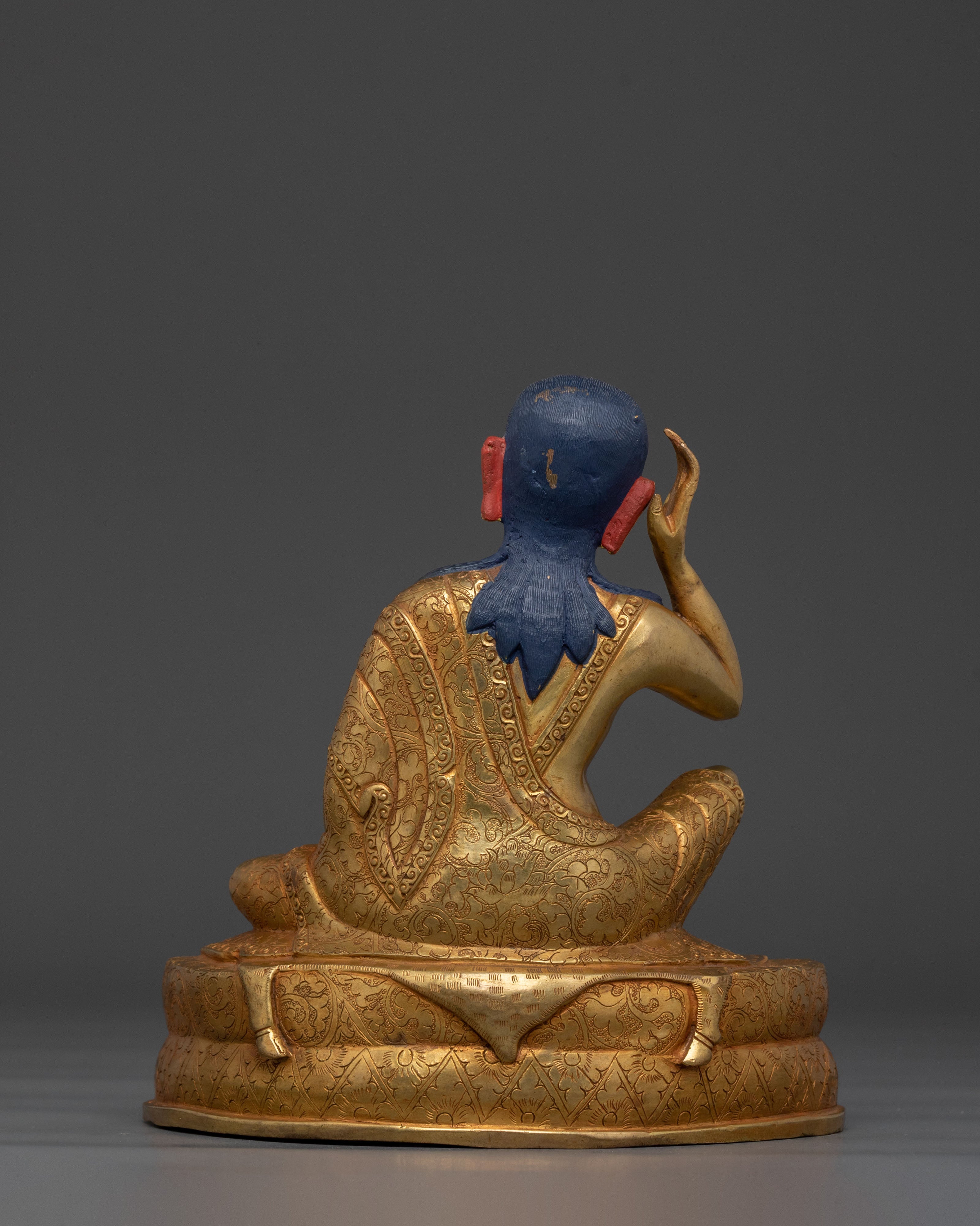 Himalayan Buddhist Master Set | Sacred Tibetan Guru Sculpture Collection