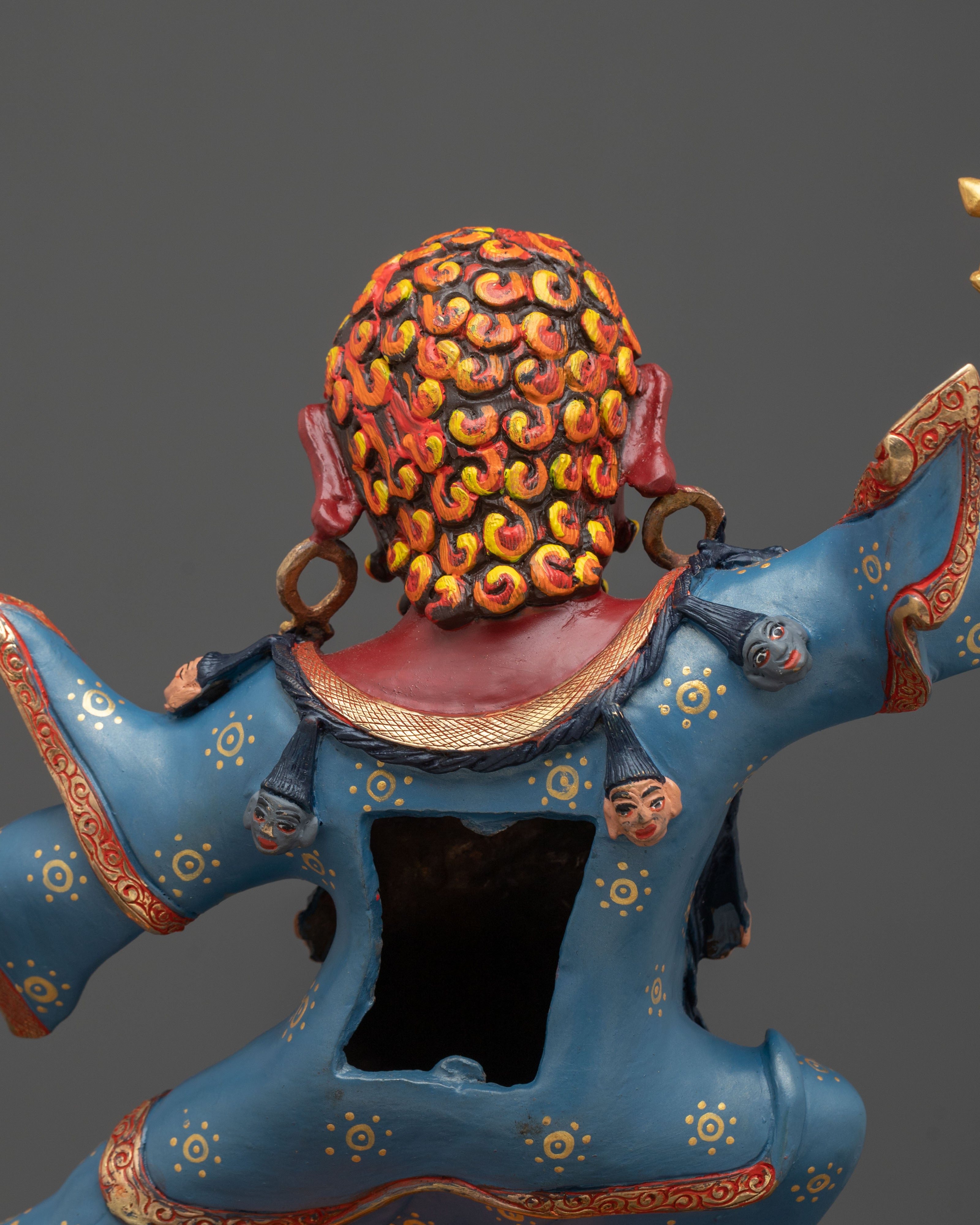 Dorje Drollo Copper Statue | Wrathful Guru Rinpoche Form