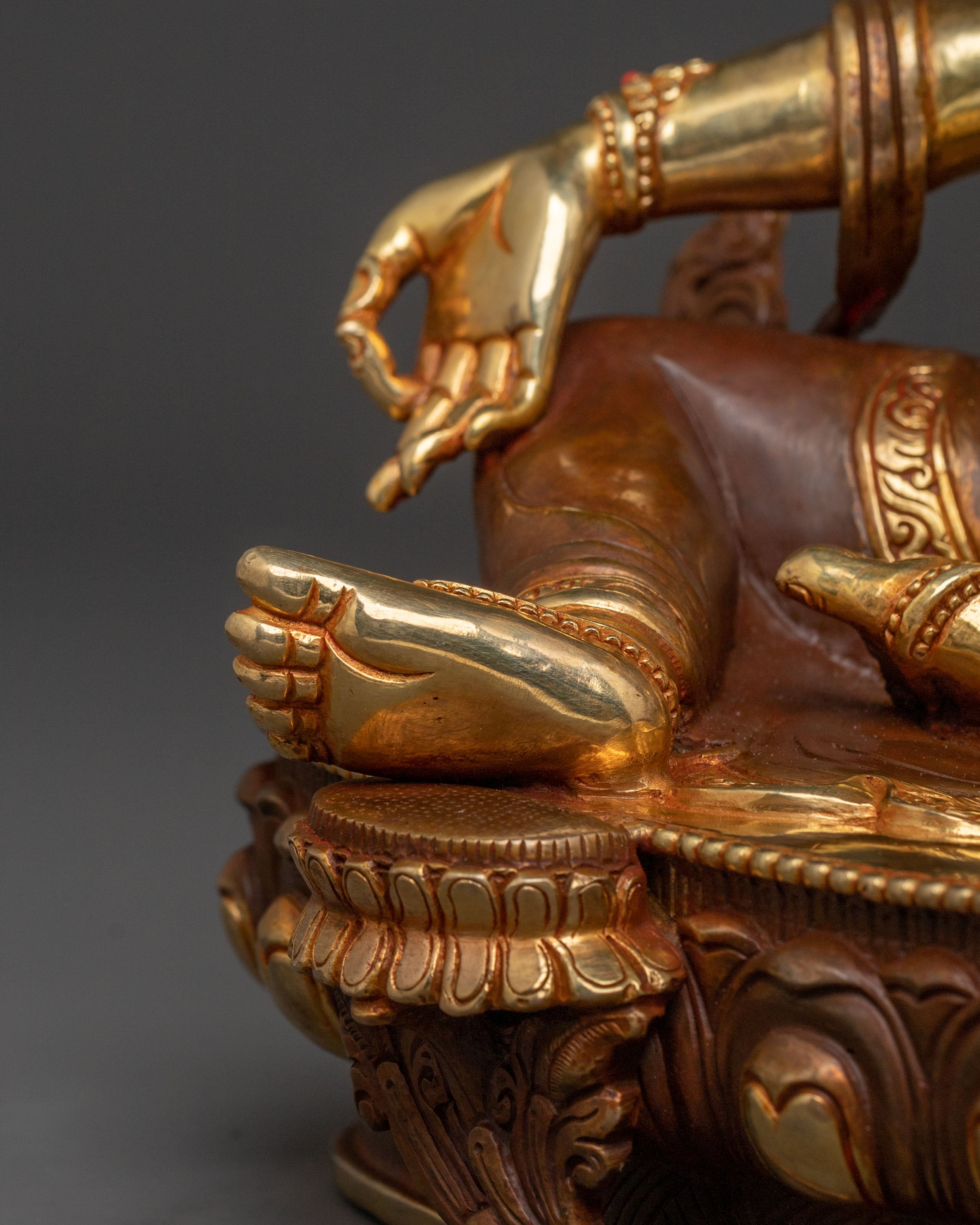 Green Tara Blessing Statue | Protector Figure