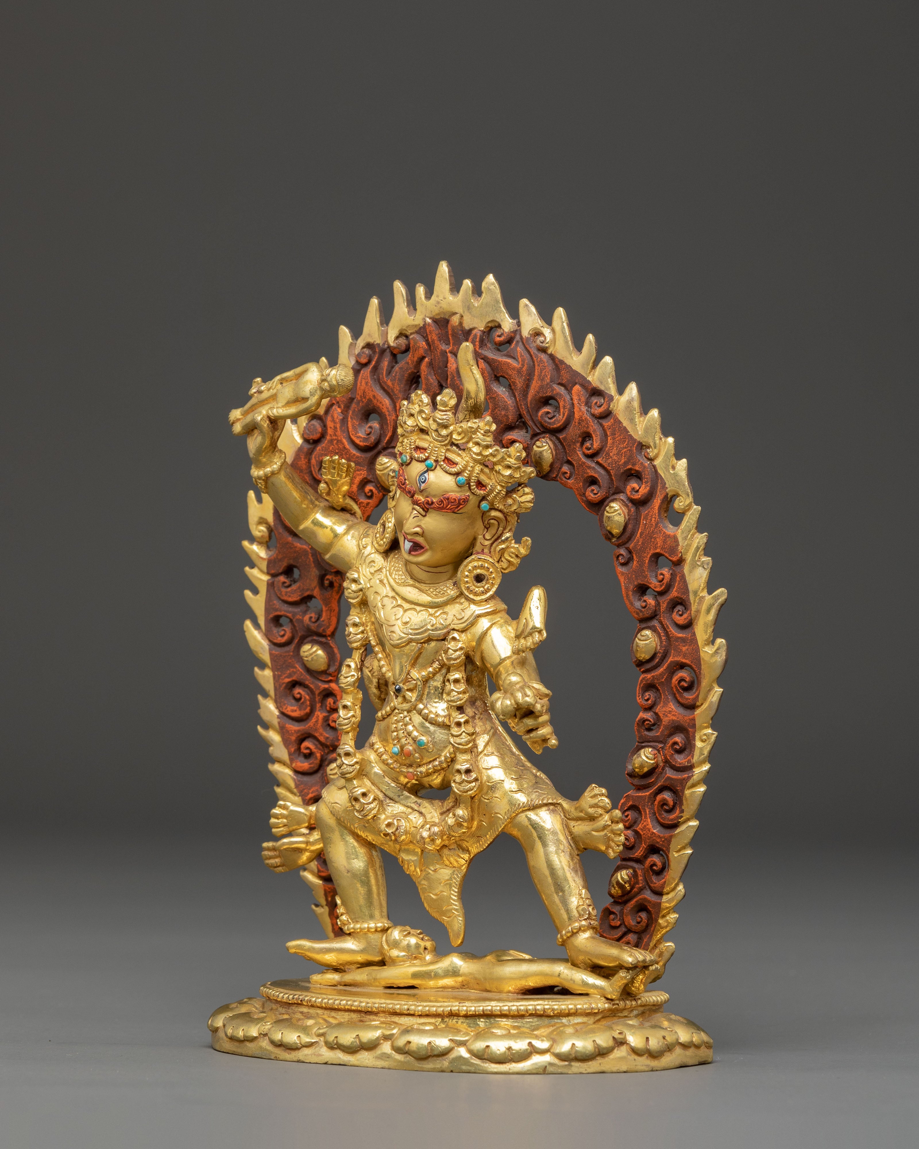Dharmapala Ekajati Statue | Tantric Protector
