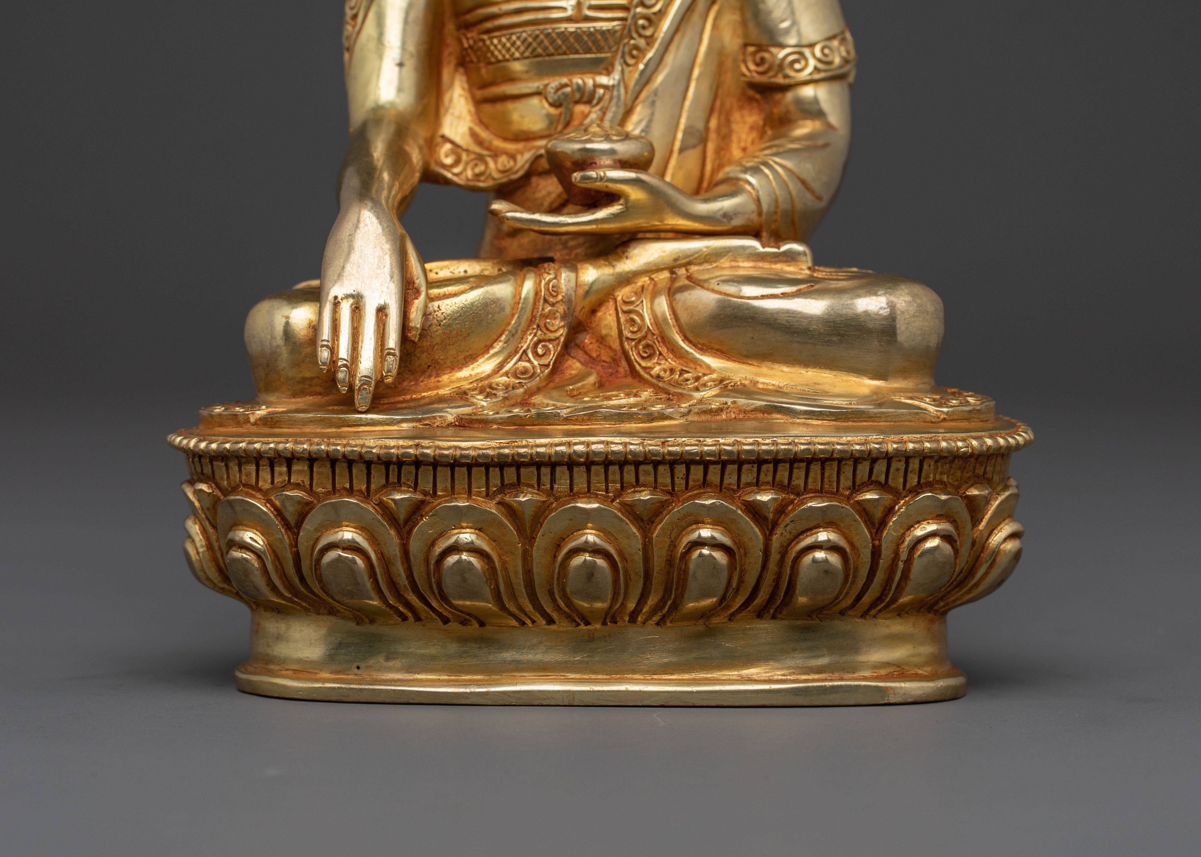 Handcrafted Shakyamuni Buddha Statue | Home Decor