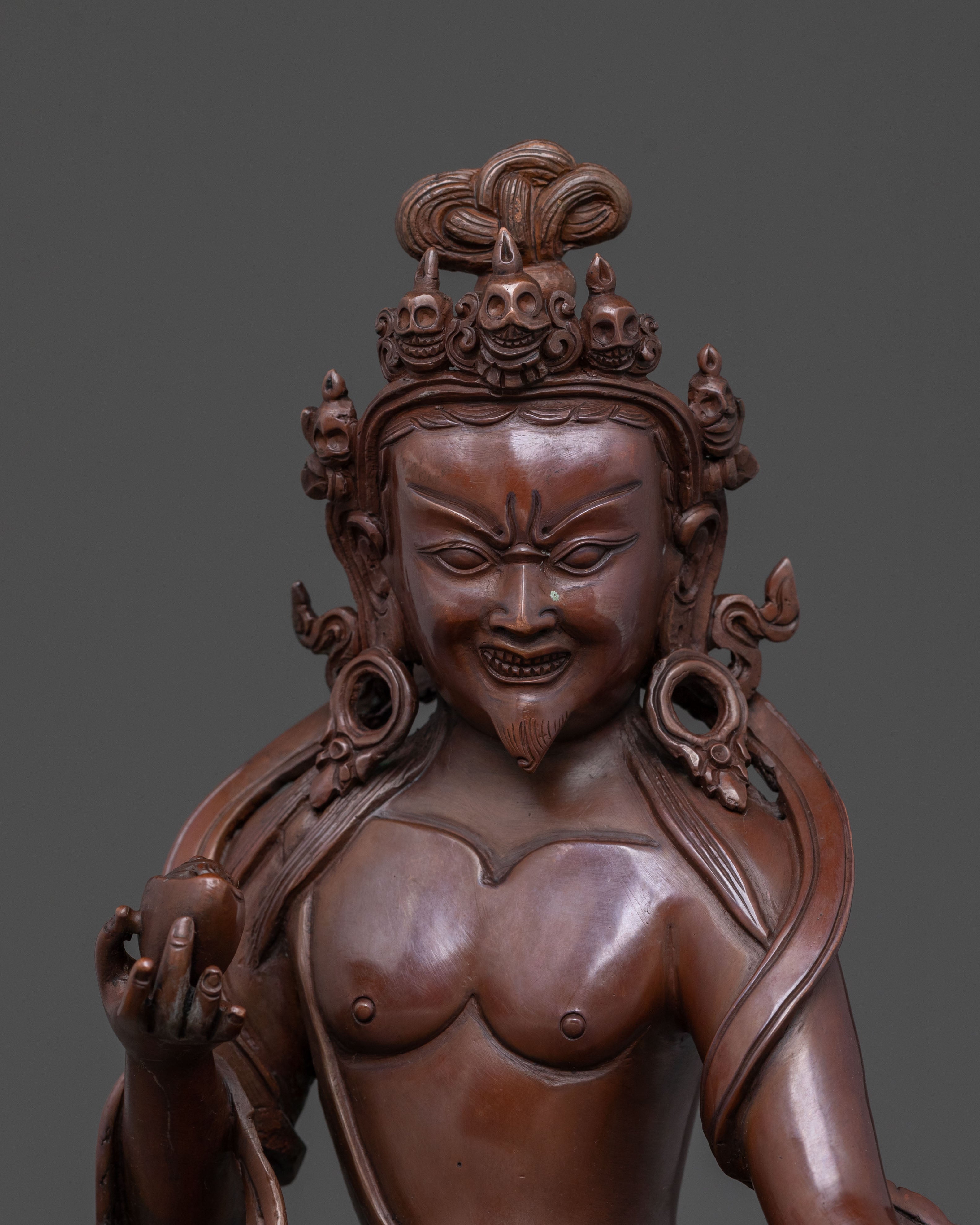 Handcrafted Naropa and Tilopa Statue Set | Sacred Lineage Masters Art