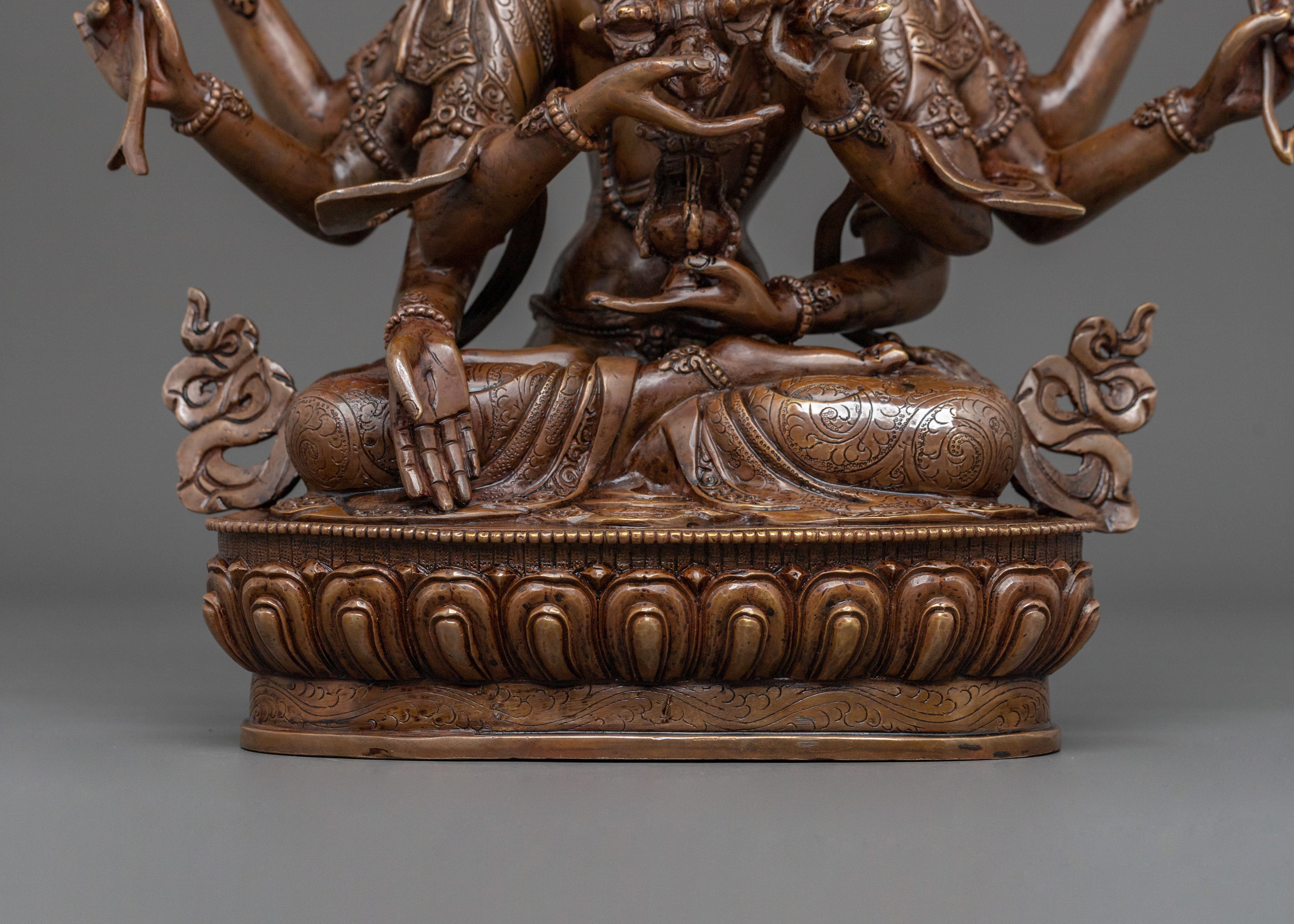 Namgyalma Oxidized Copper Statue | Home Decor
