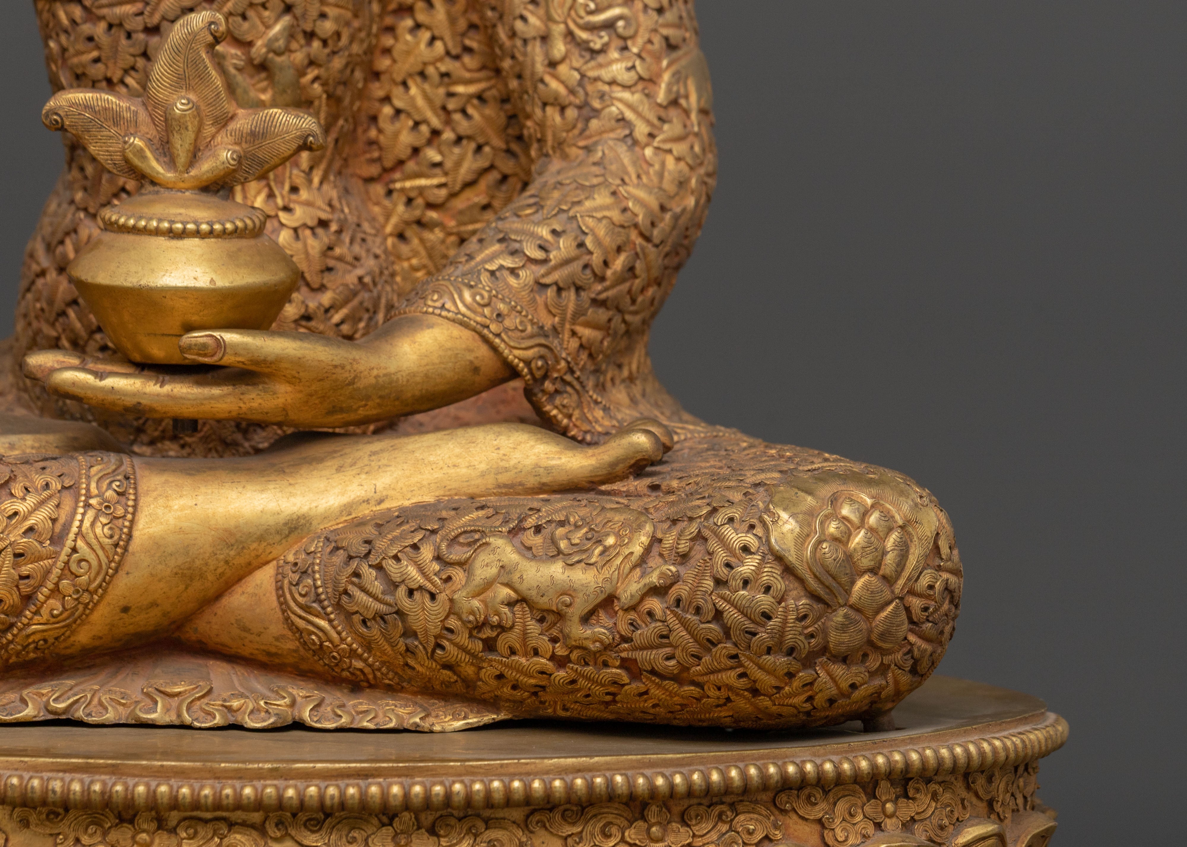 Tibetan Medicine Buddha Statue | Healing Deity