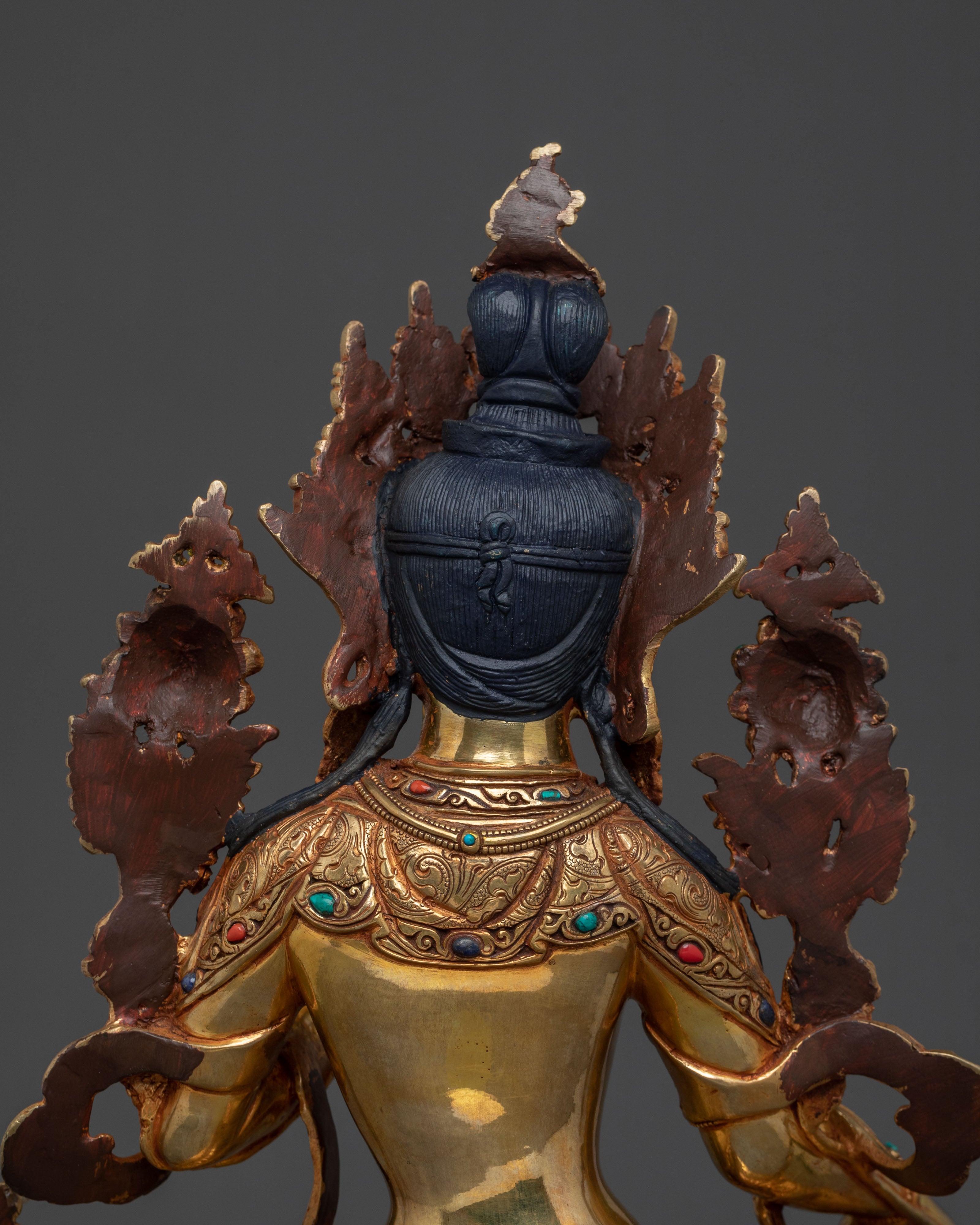Green Tara Sacred Figurine | Tibetan Buddhist Goddess