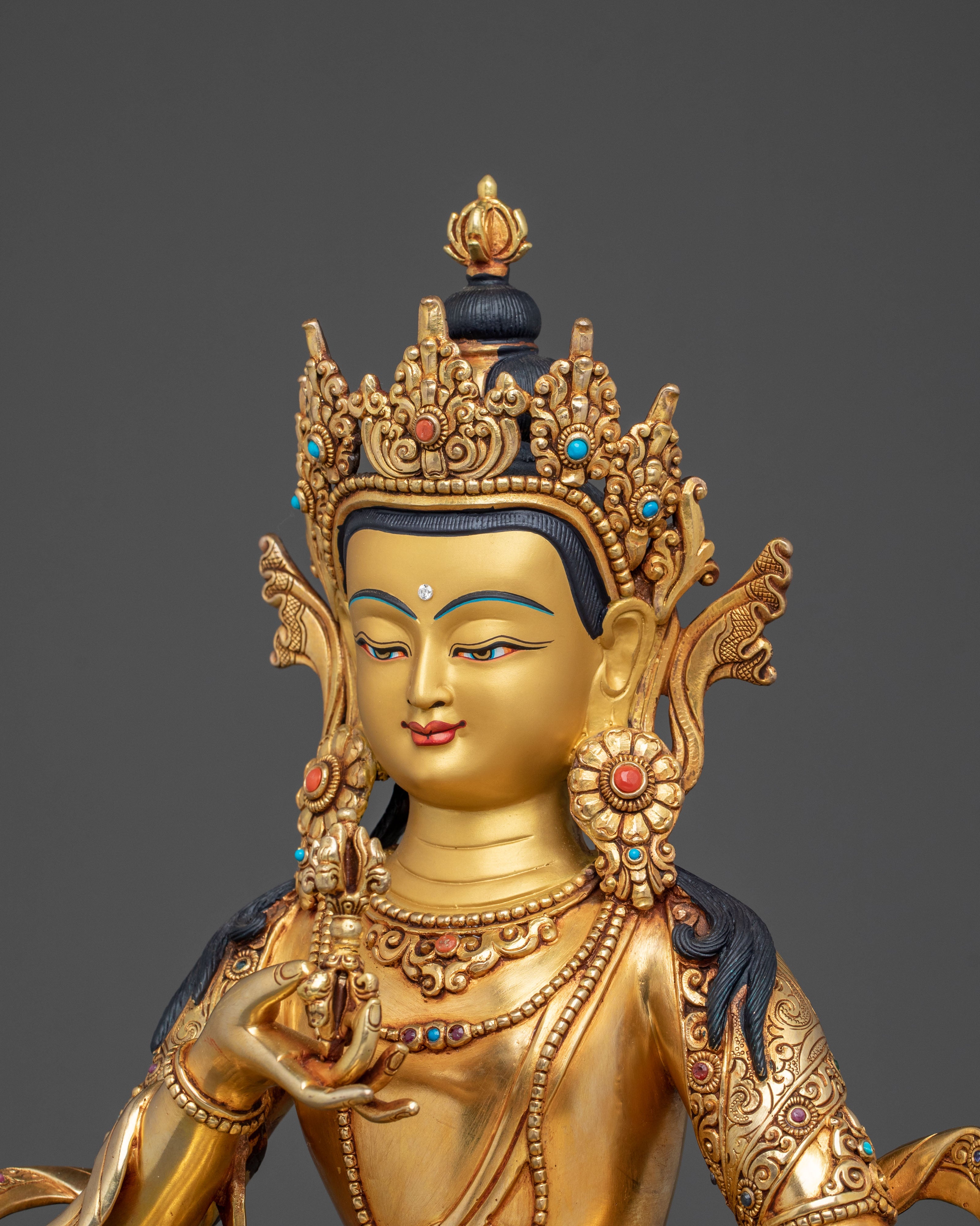 Vajrasattva Karma Purification Deity Statue | Buddhist Deity of Purification