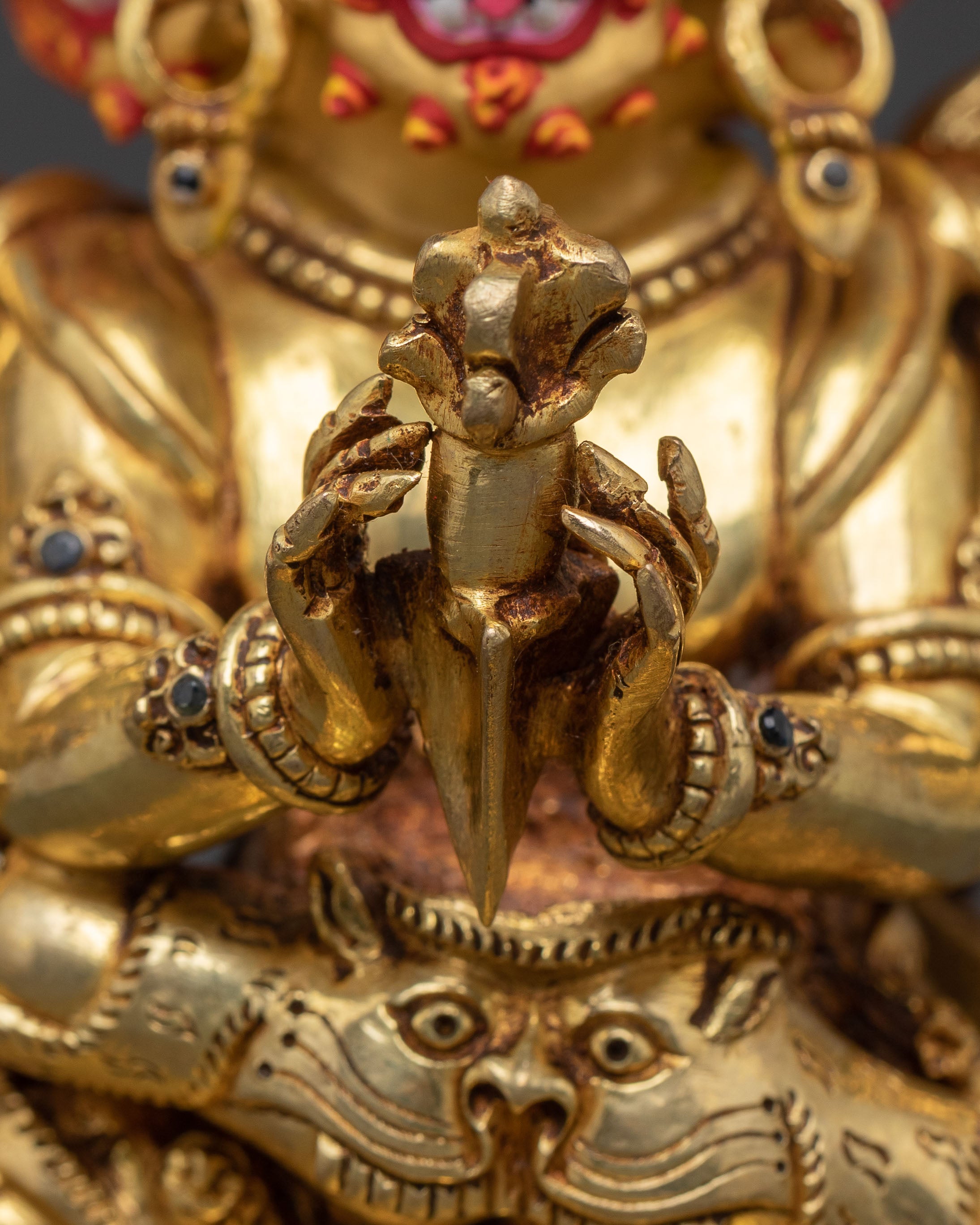 Vajrakilaya Tantric Buddha Sculpture | Buddhist Decor