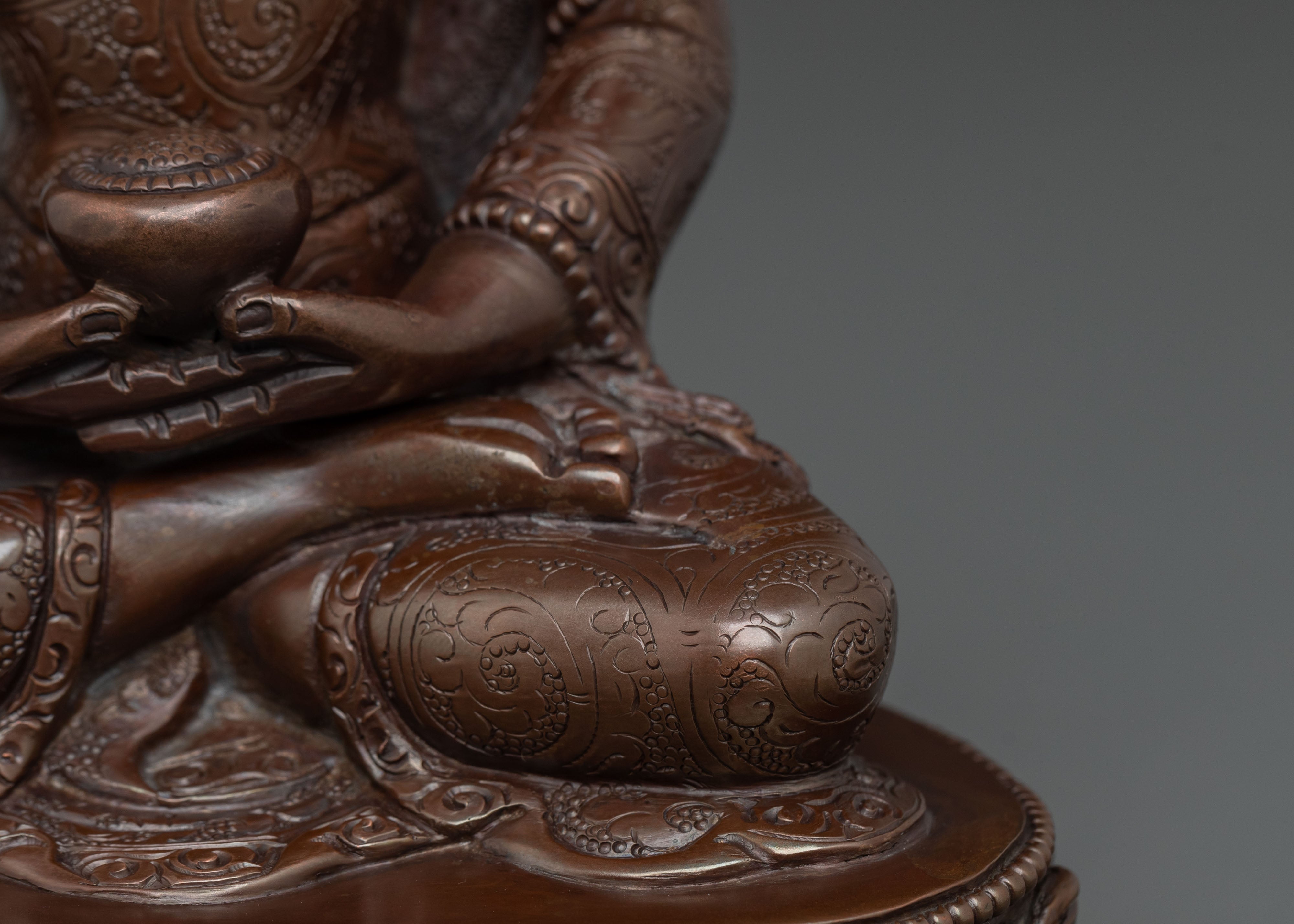 Traditional Statue of Amitabha Buddha | Buddhist Altar Decor