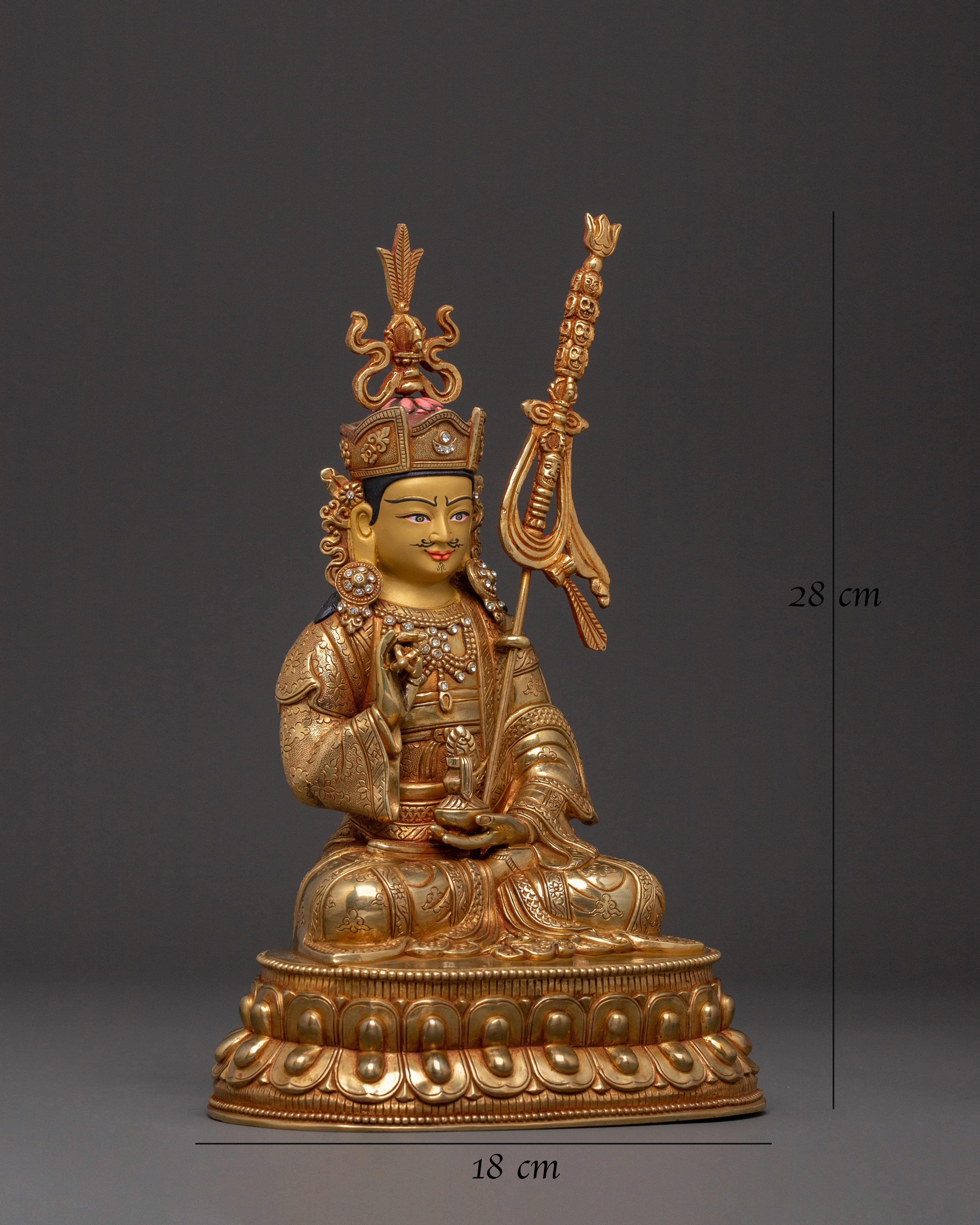 Guru Tsokye Dorje Tibetan Statue | Purity Figure
