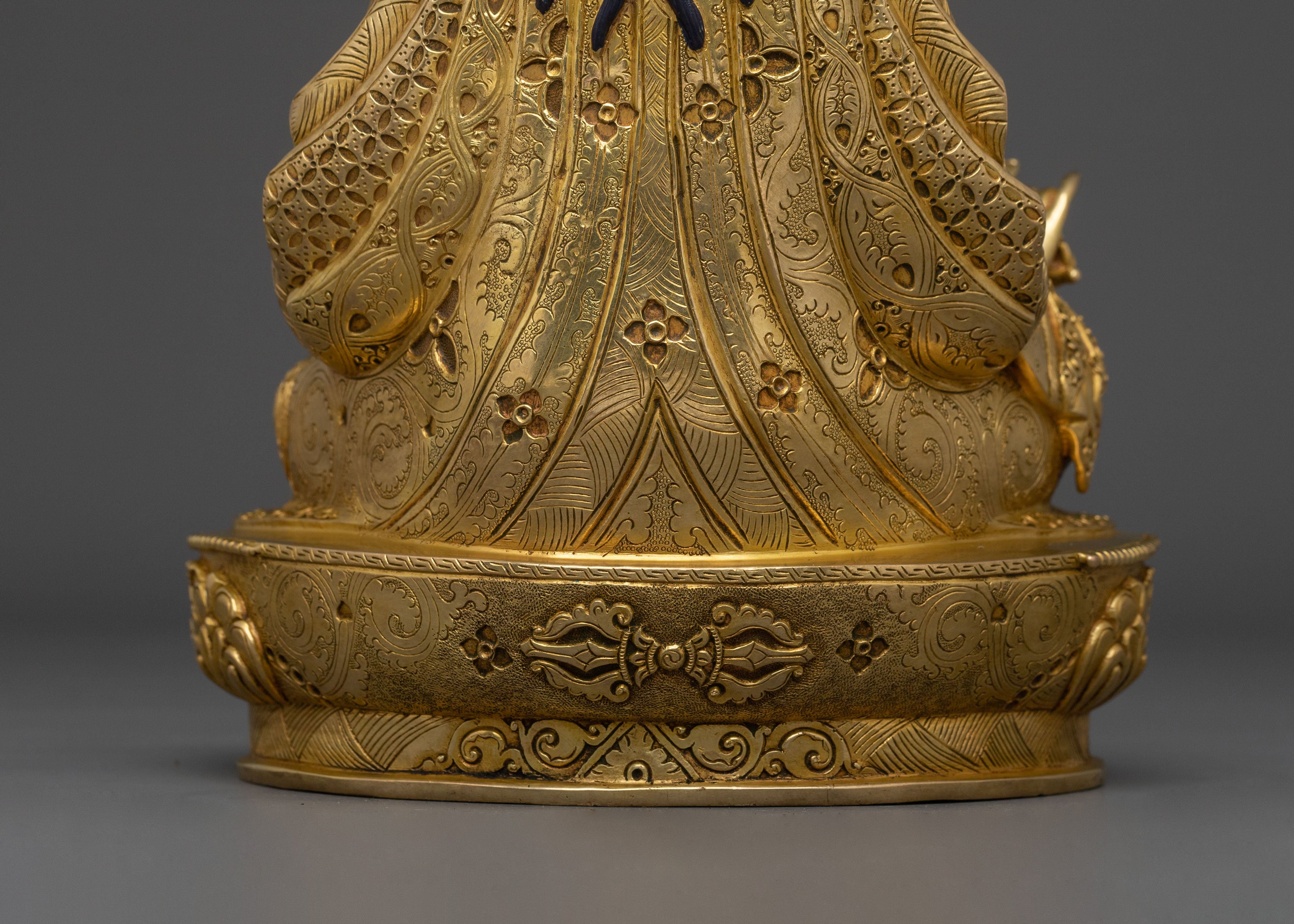 Handmade Guru Rinpoche Statue | Lotus Born Master