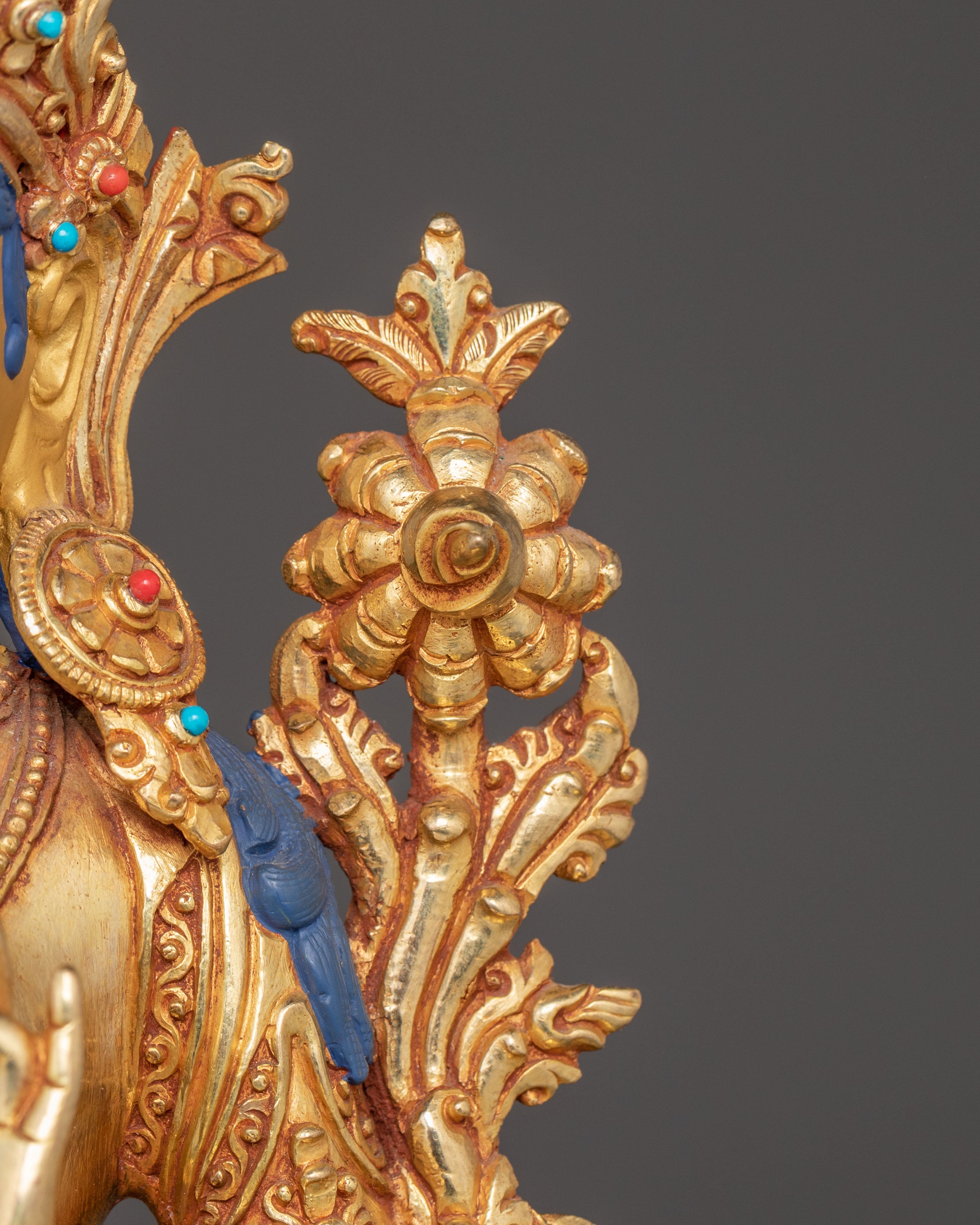 Handmade Twenty-One Tara Copper Set | 21 Tara Sculpture Set