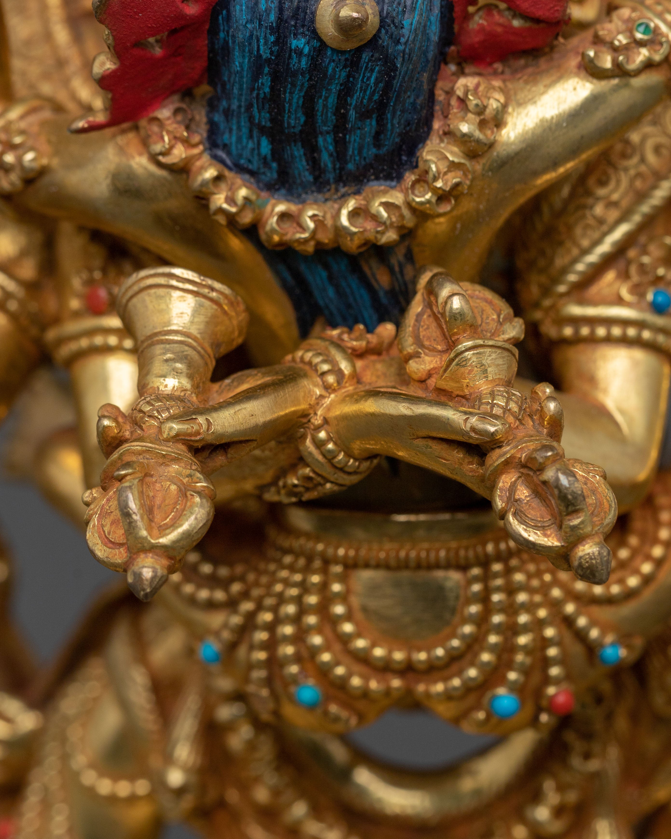 Chakrasamvara Statue with Vajravarahi | Sacred Union