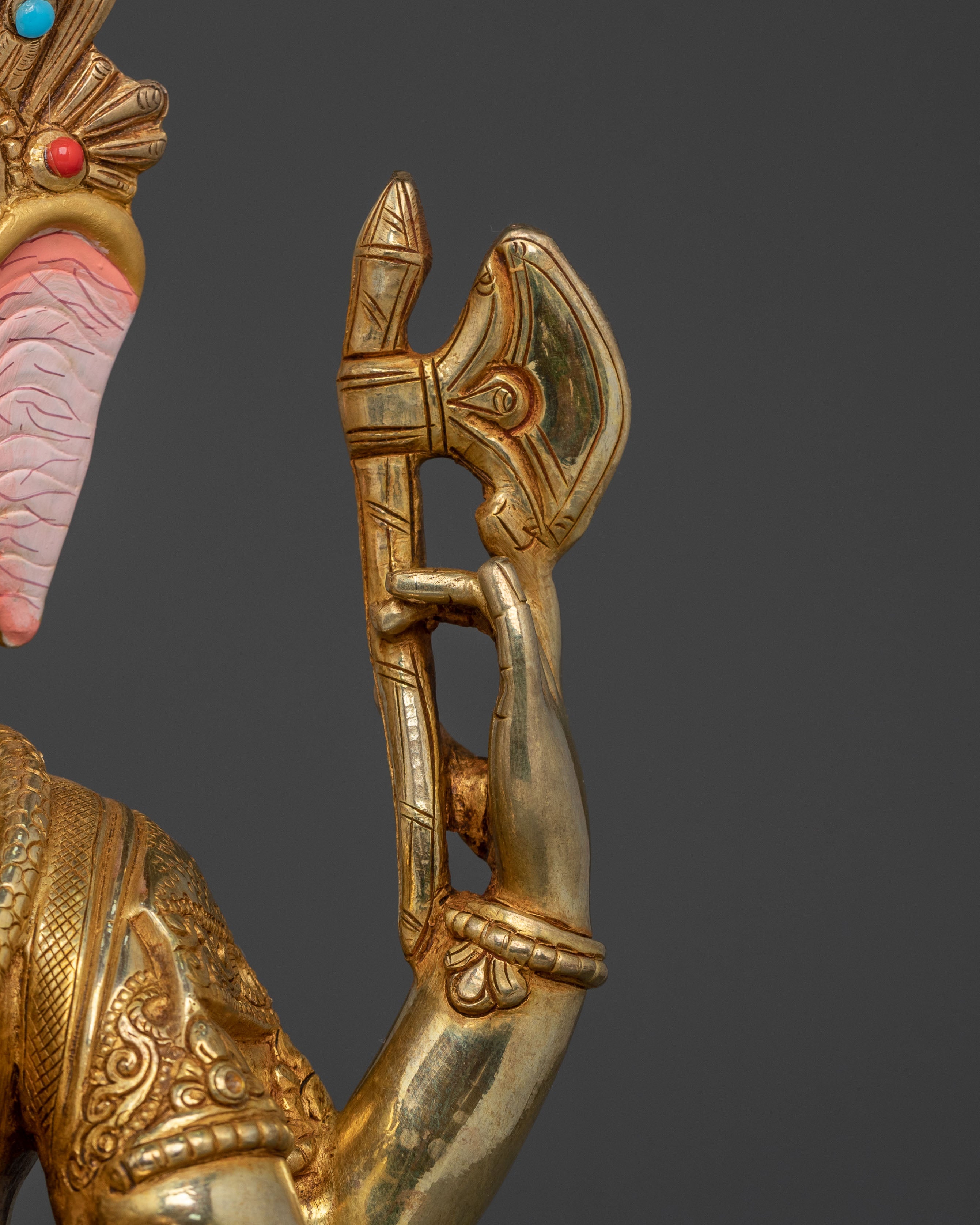 God Ganesh Spiritual Statue | Hindu Divine Figurine