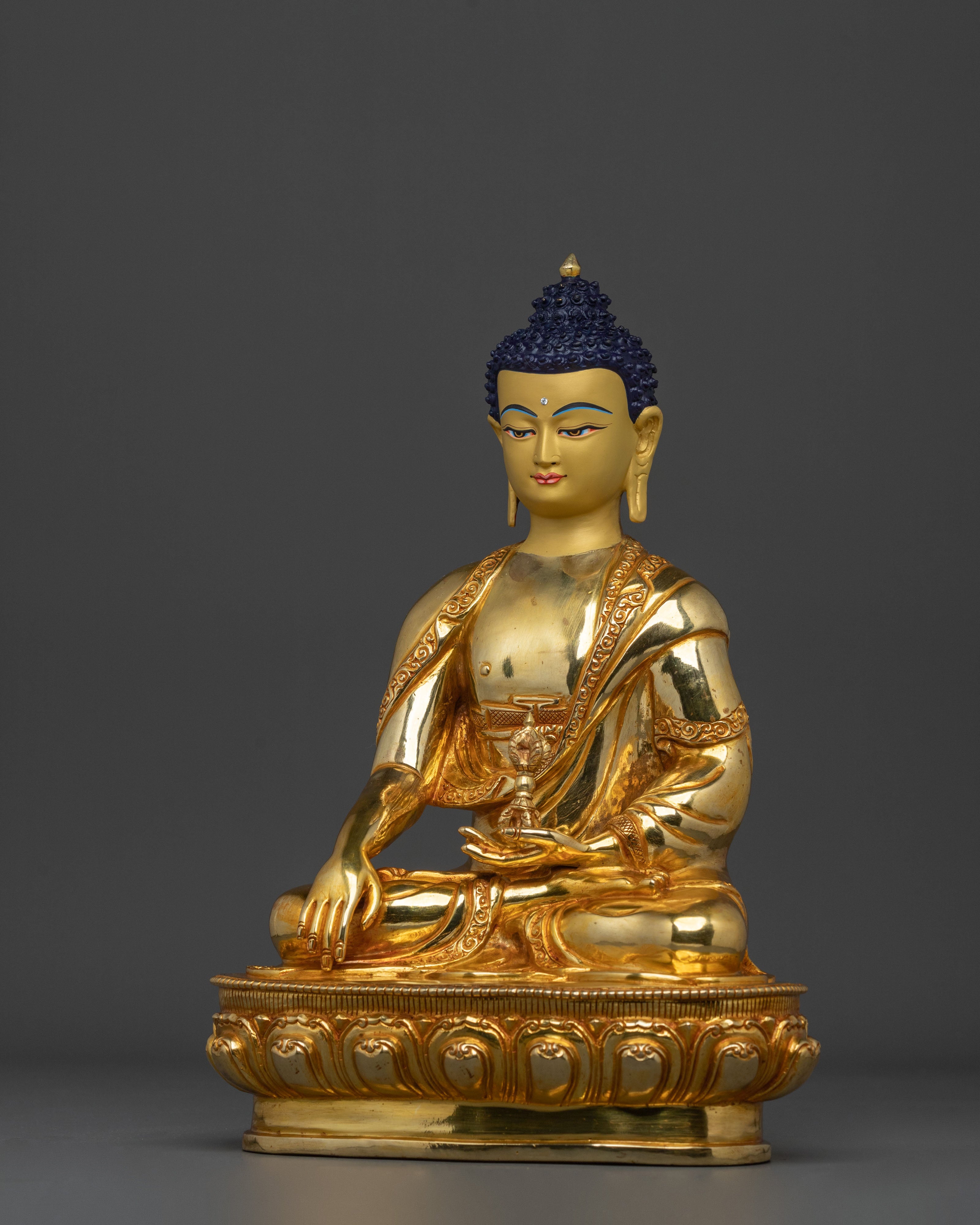 Handcrafted Mitrugpa Statue: Immovable Serenity