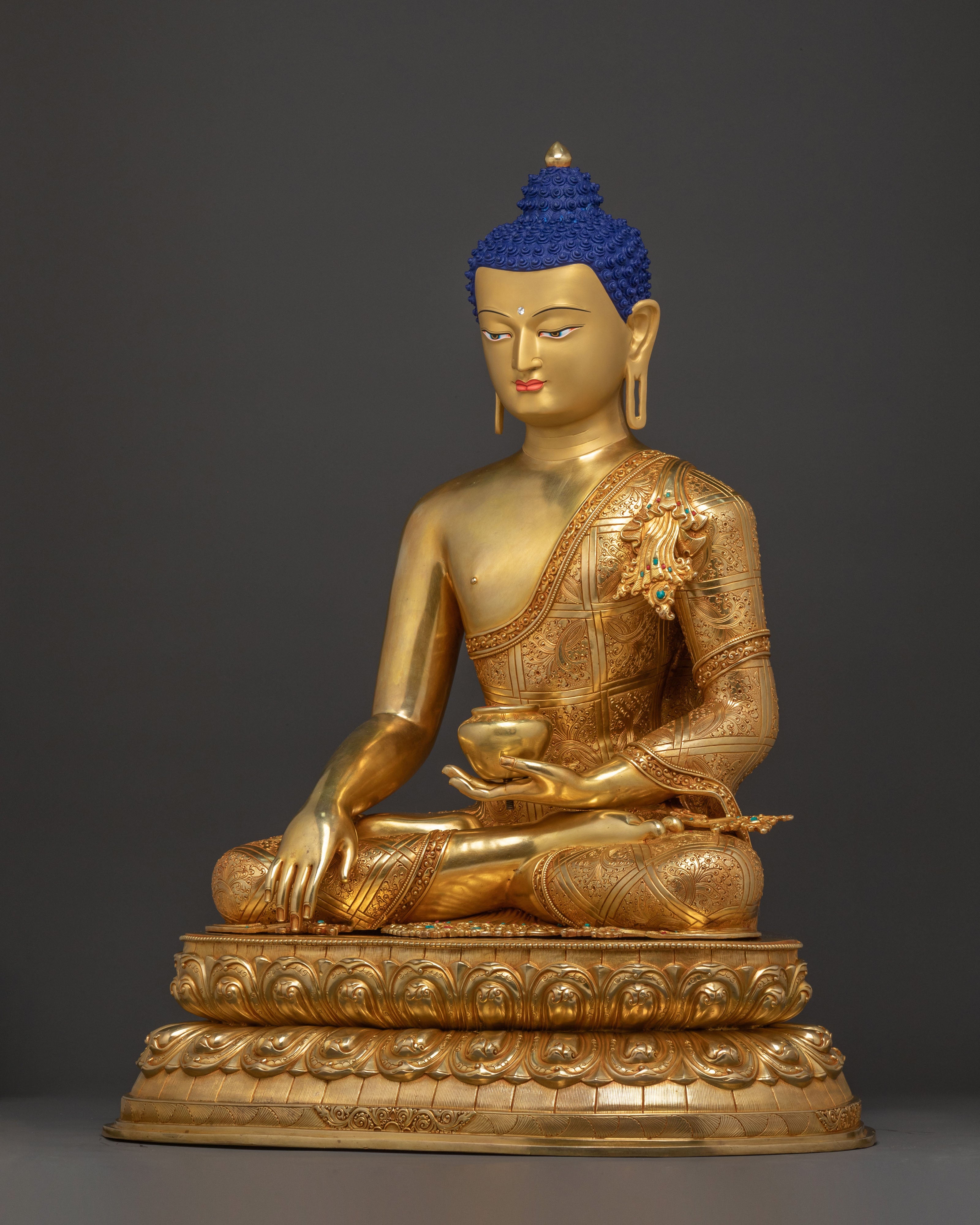 Handcrafted Shakyamuni Buddha Altar Decor Statue