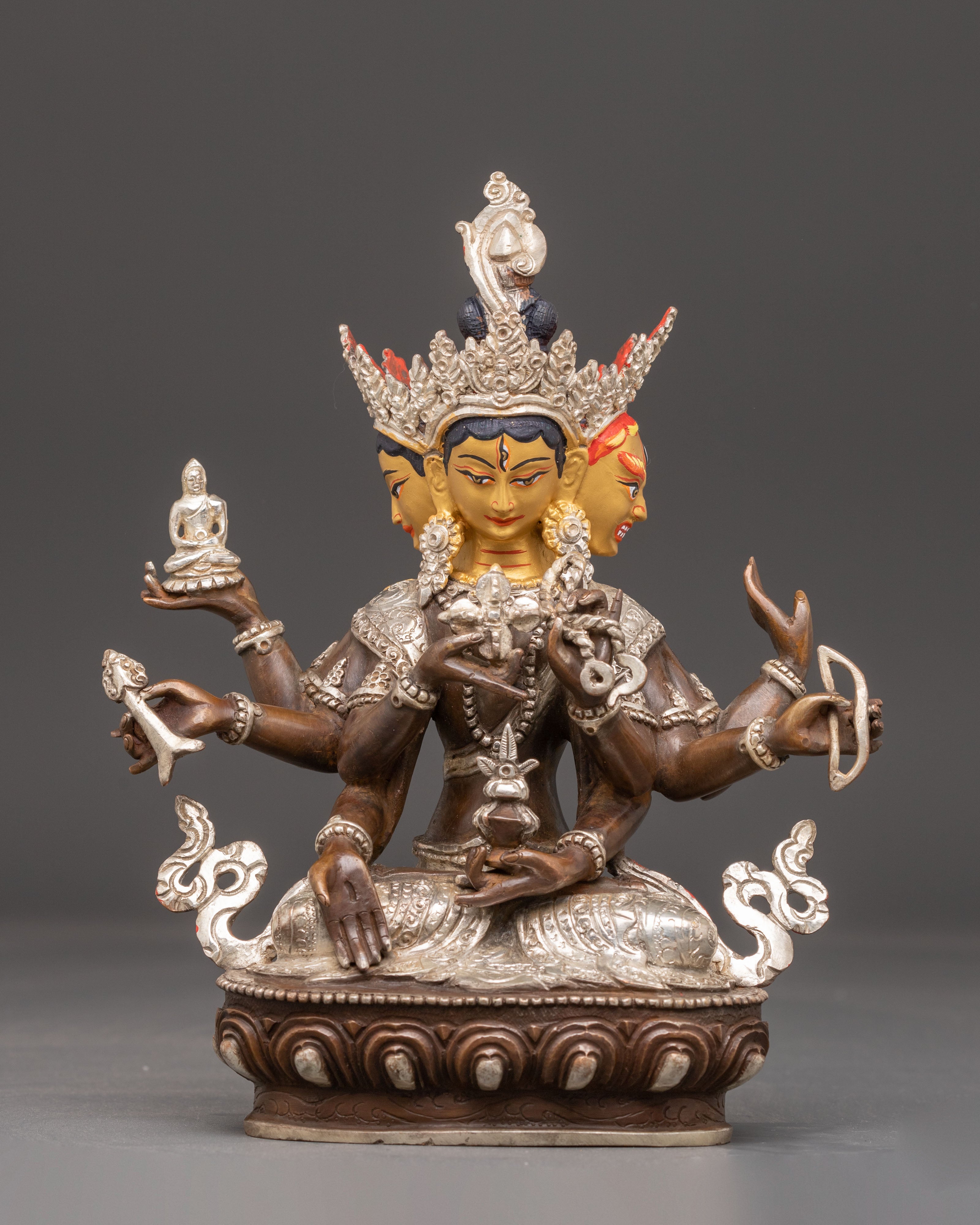 Handmade Namgyalma Statue: Protection from Untimely Death