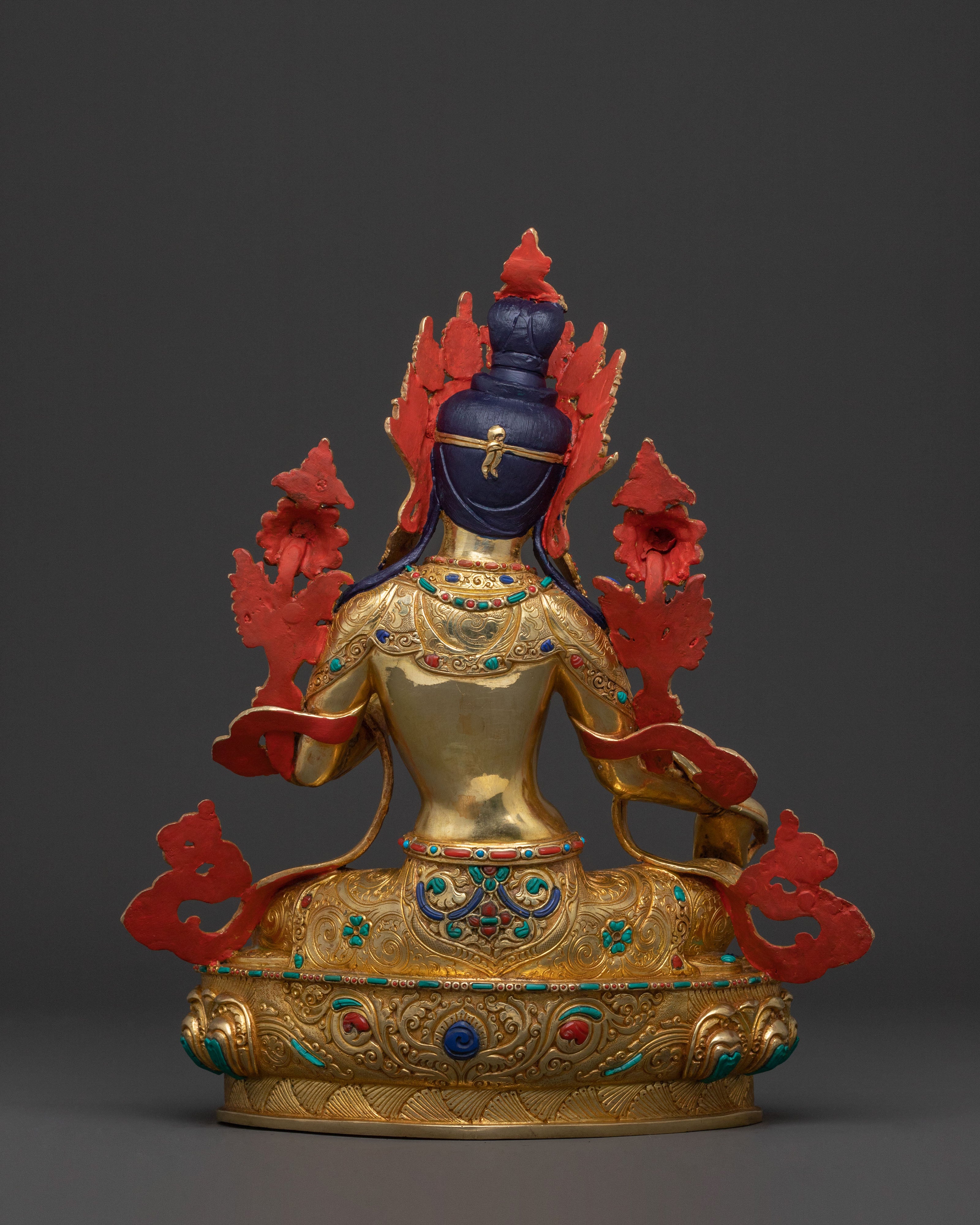 Green Tara Wisdom Mercy Statue | Guardian of Compassion and Wisdom