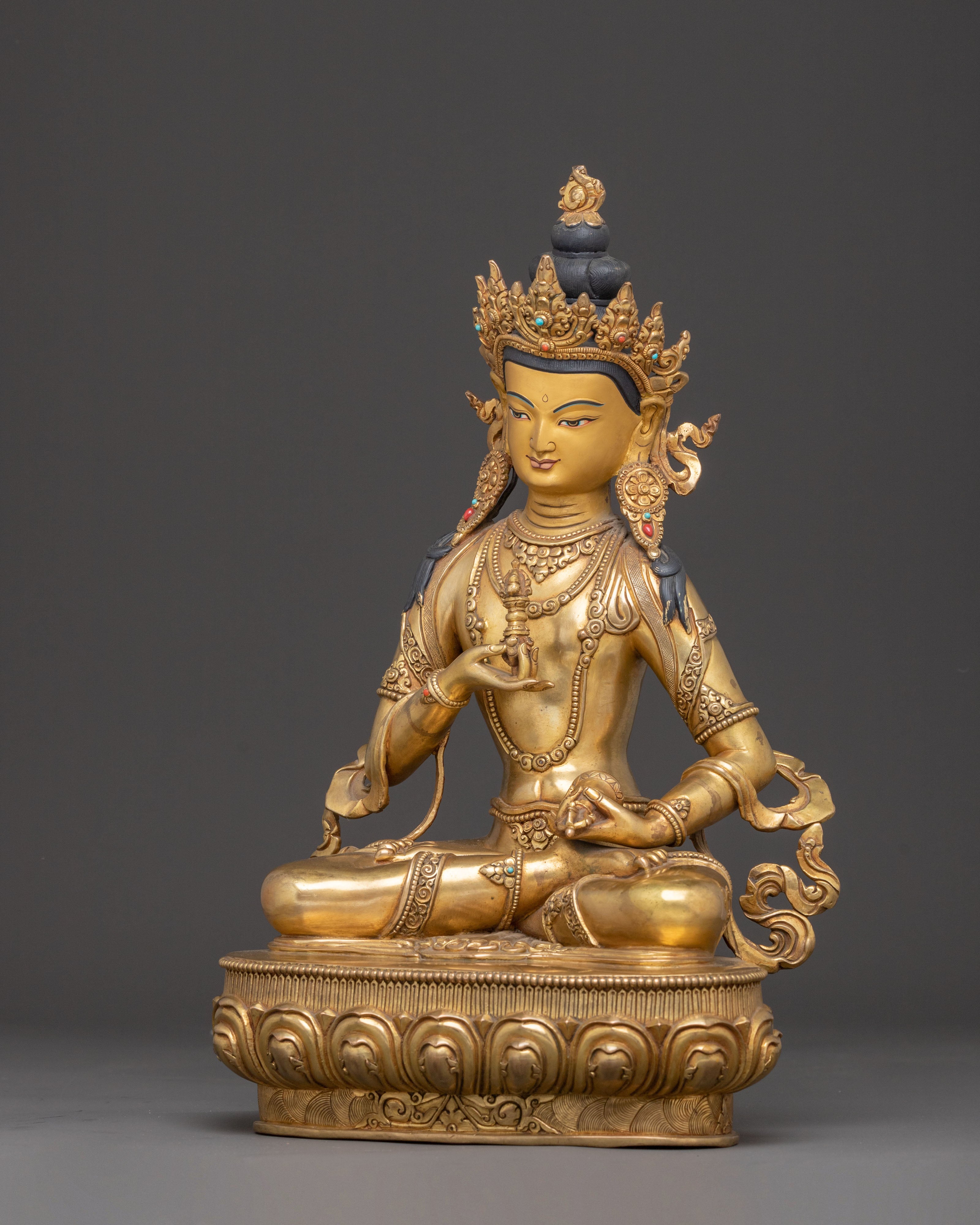 Handcrafted Vajrasattva Statue of Purification | Symbol of Inner Cleansing