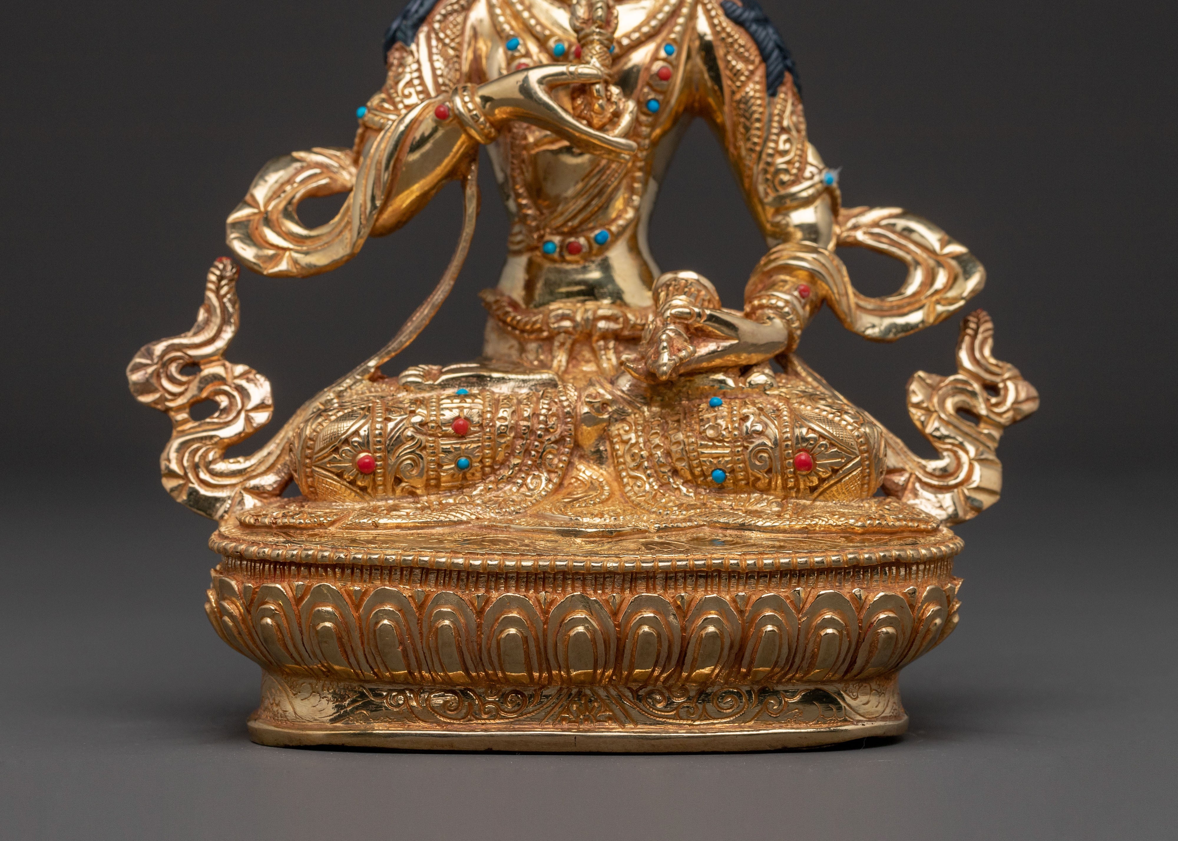Vajrasattva Buddhist Statue: Lightning Diamond