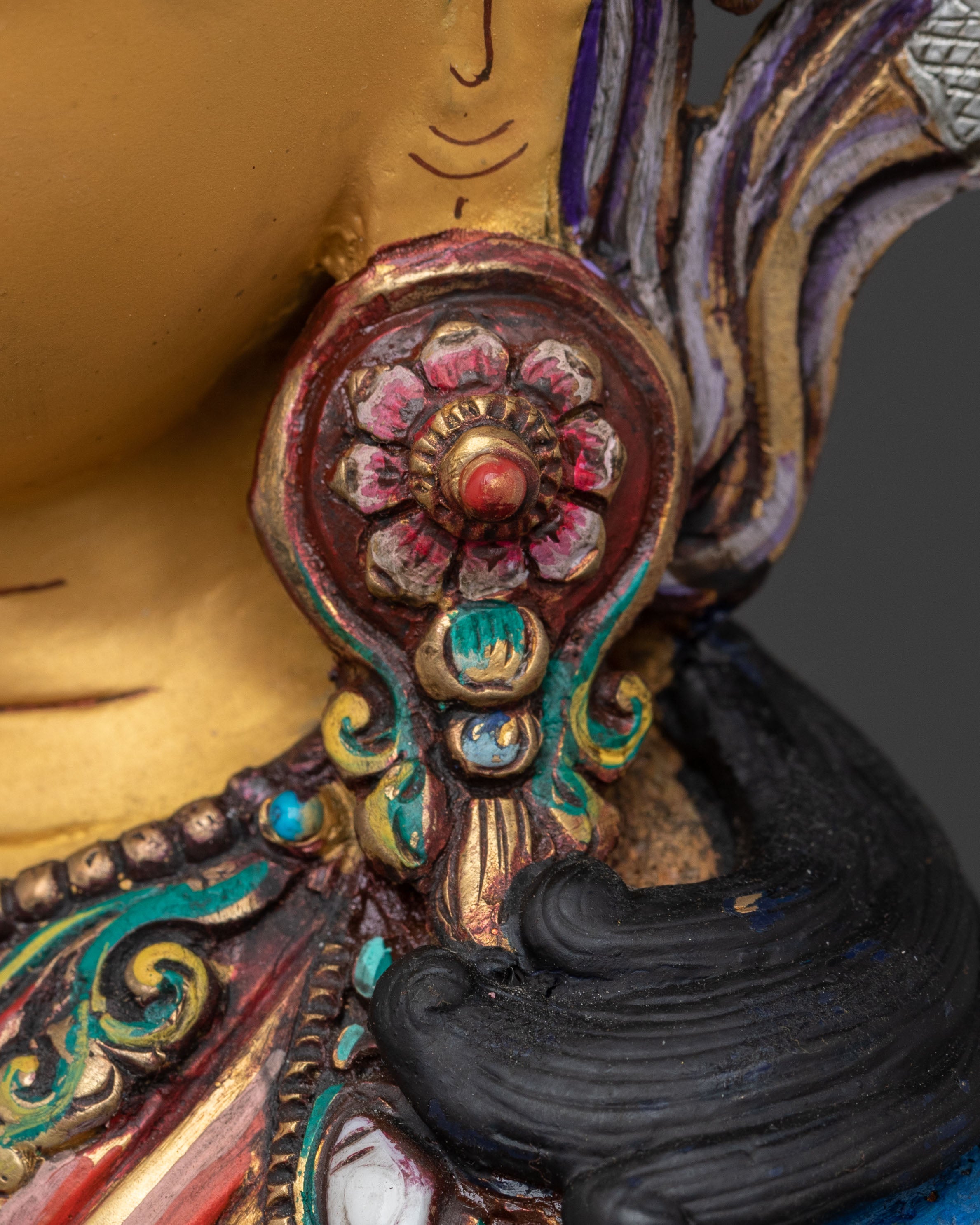 Vajrasattva Statue with Vajragarvi | Sacred Union