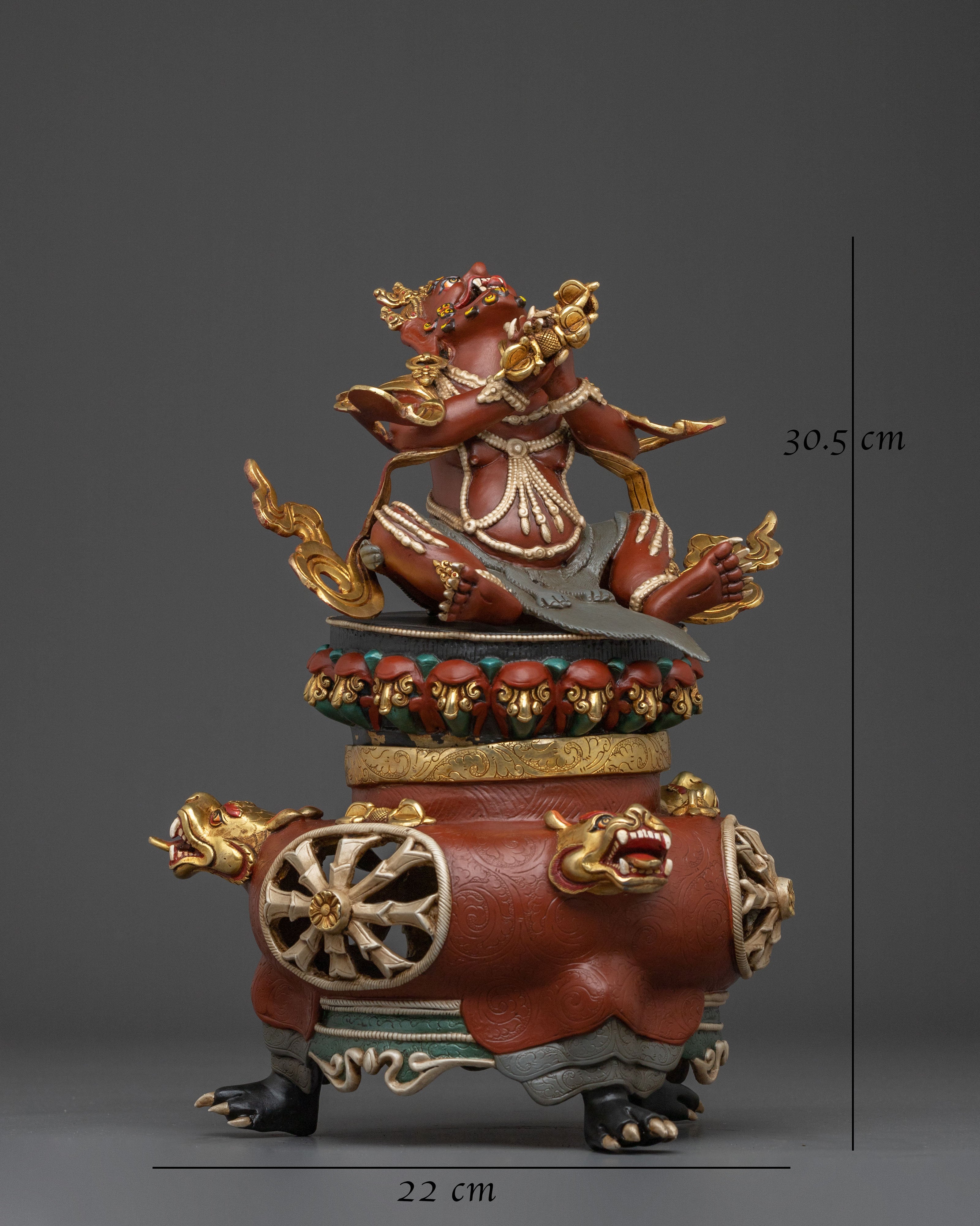 Vajradaka Statue | Sacred Flame of Wisdom & Transformation