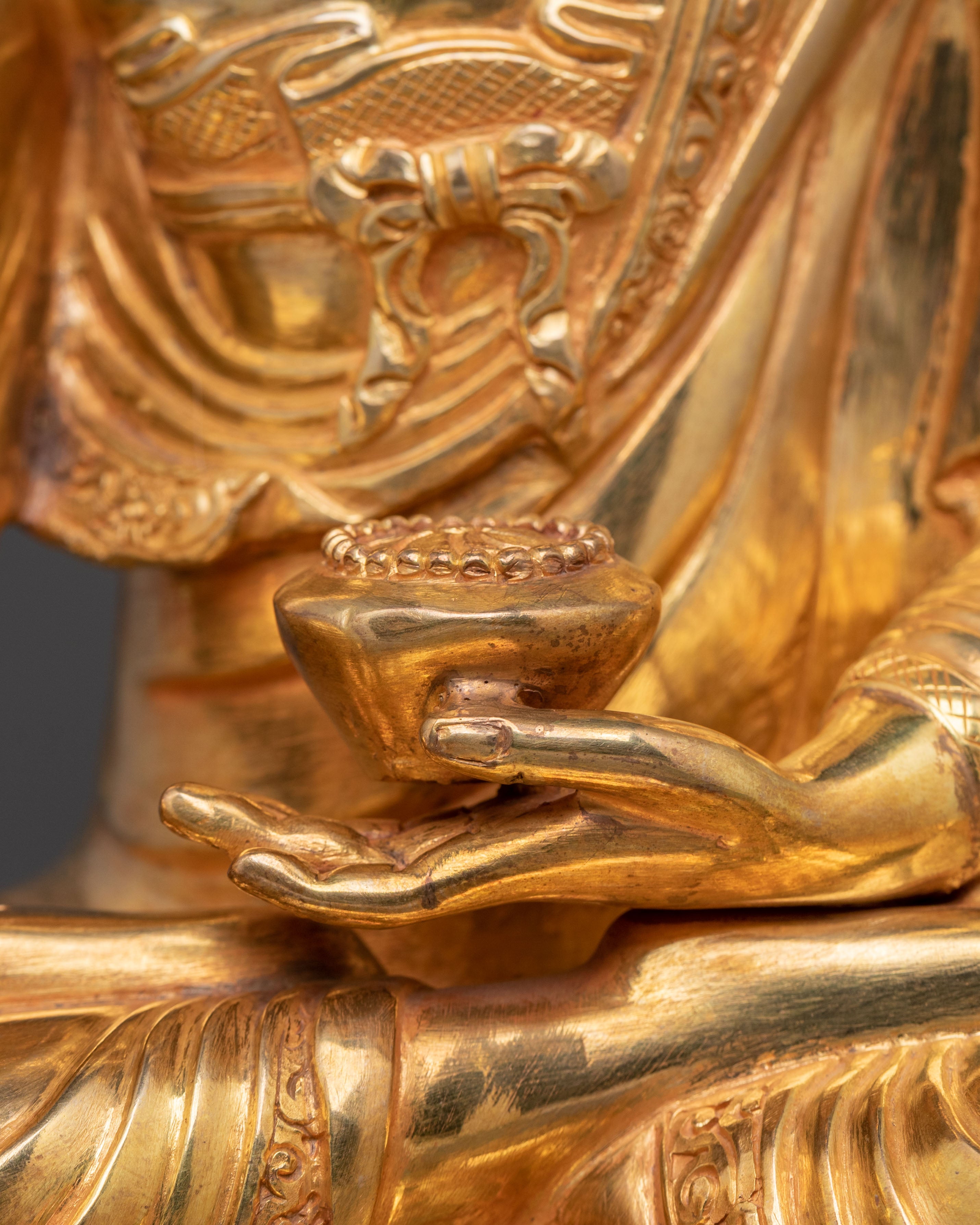 Shakyamuni: Historical Buddha Handcrafted Statue