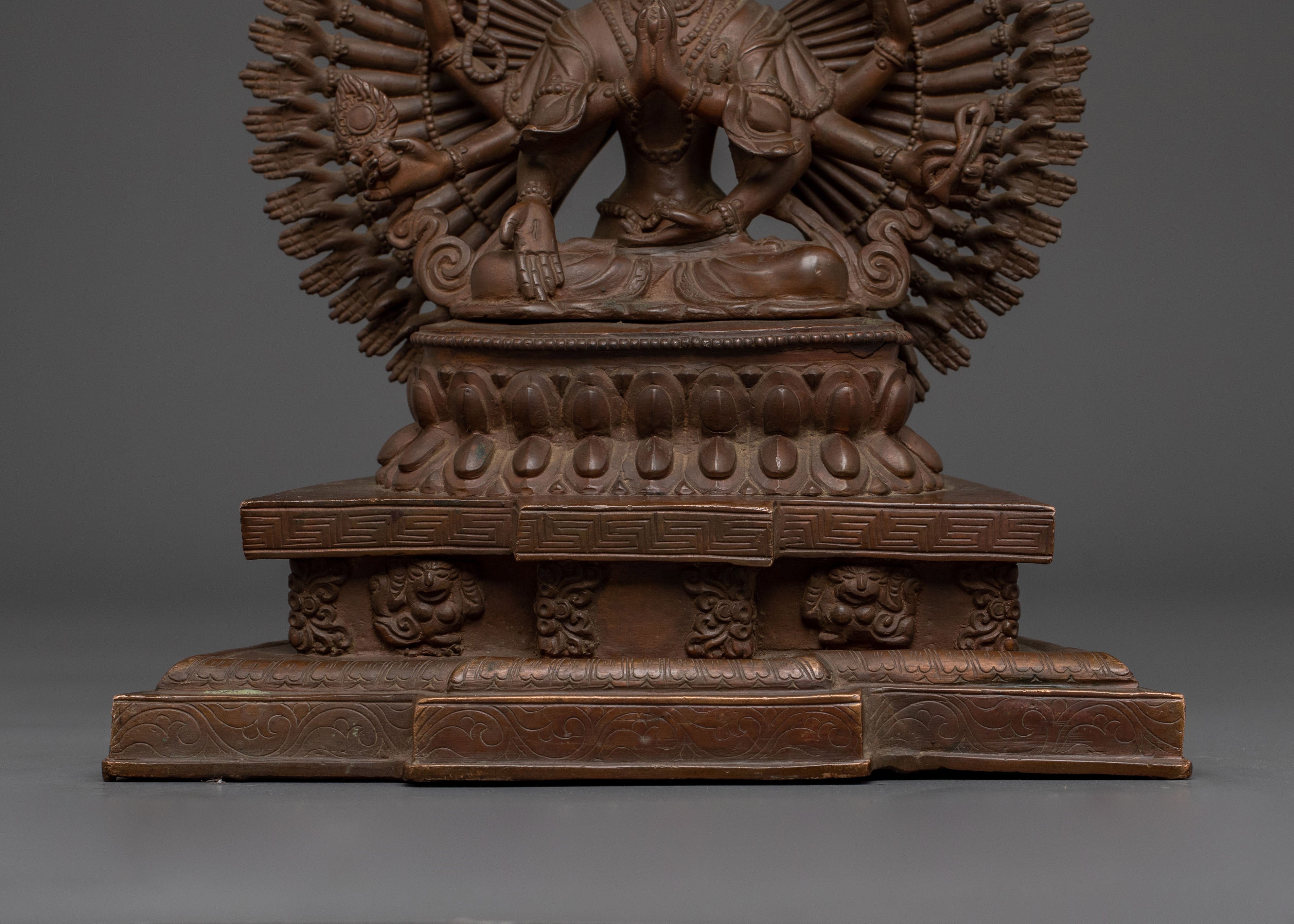 1000 Armed Chenrezig Statue | Home Decor