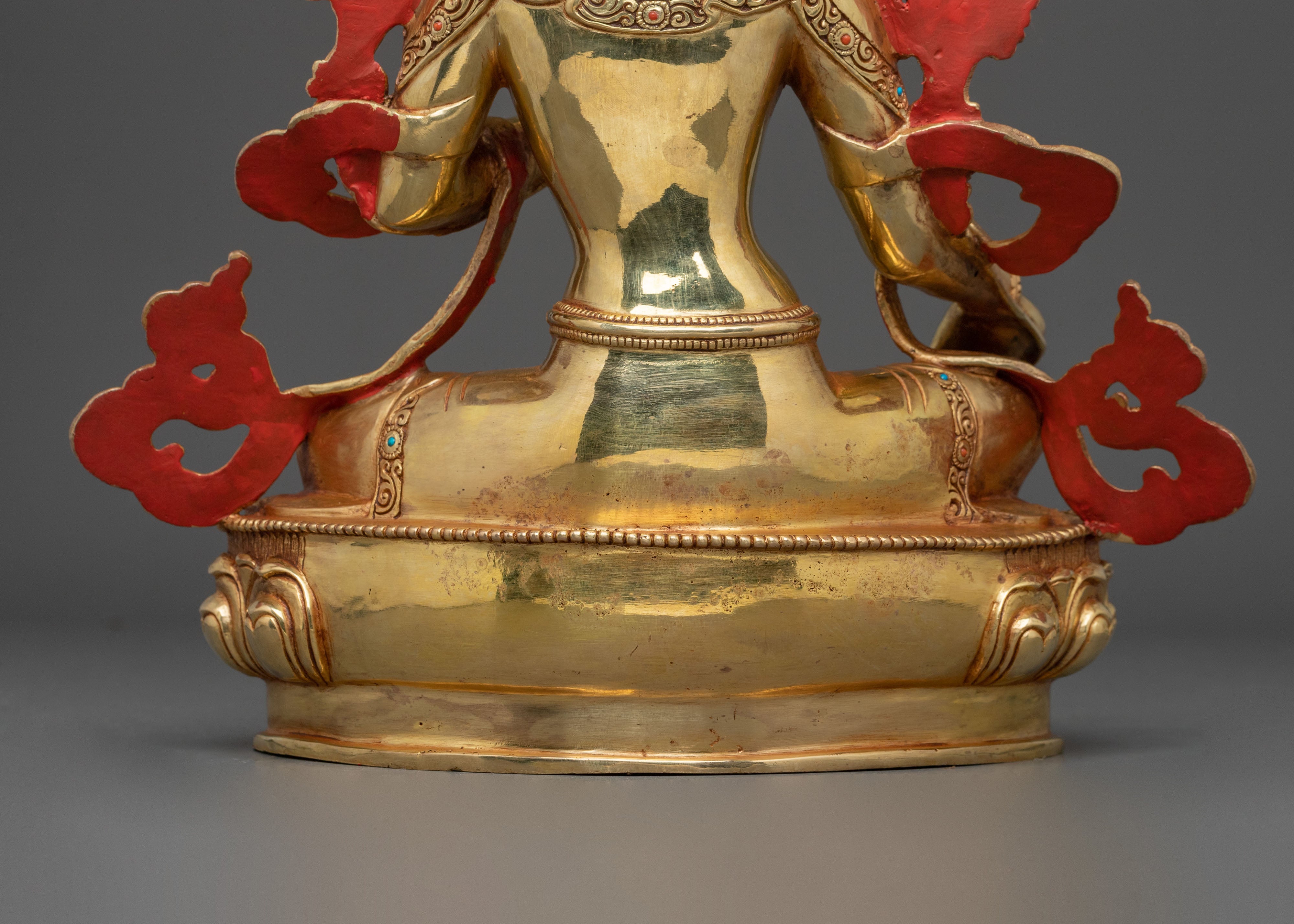 Green Tara Spiritual Decor Statue | Meditation Altar Decor
