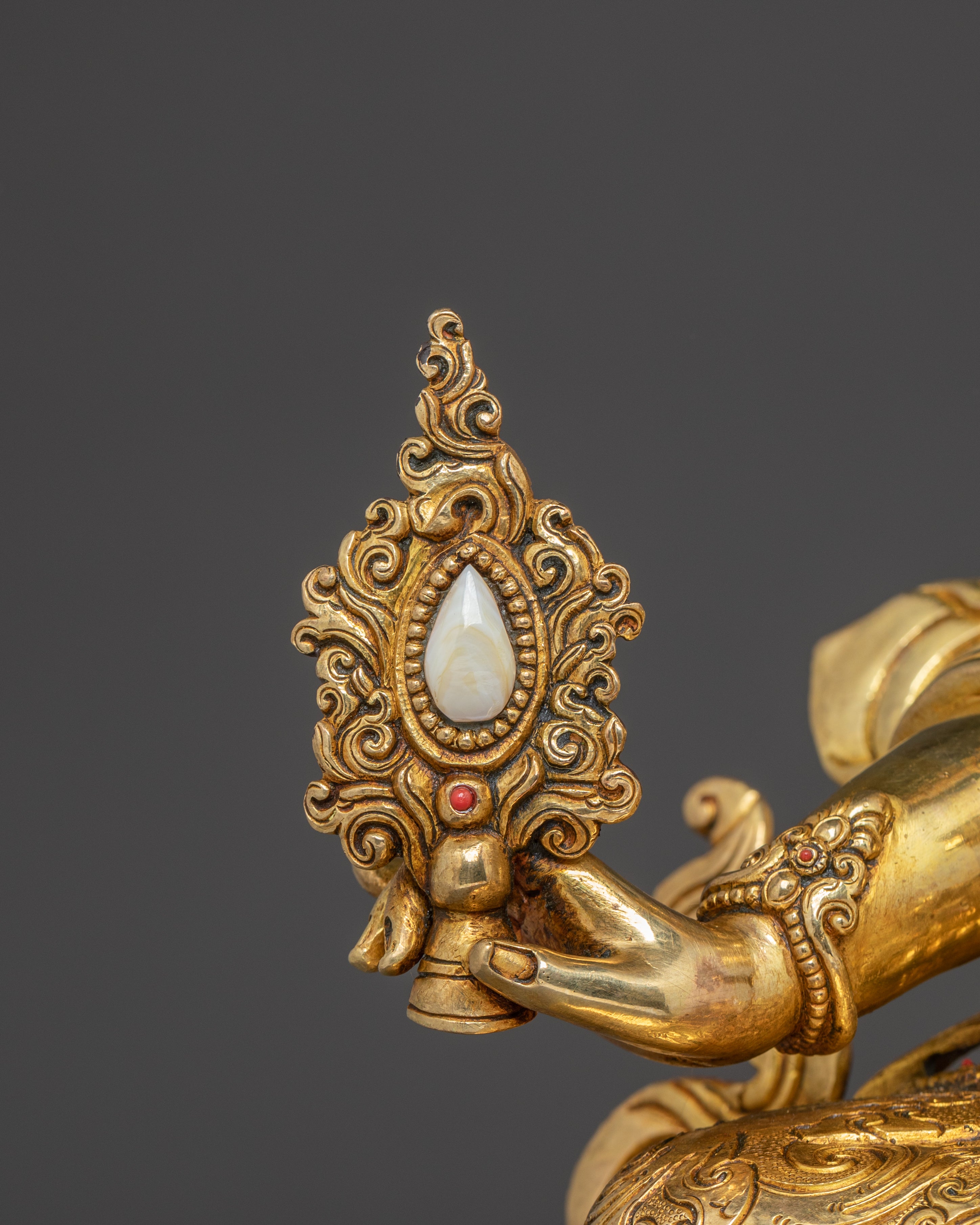 Statue of Two Armed Dukar | Traditional Himalayan Art