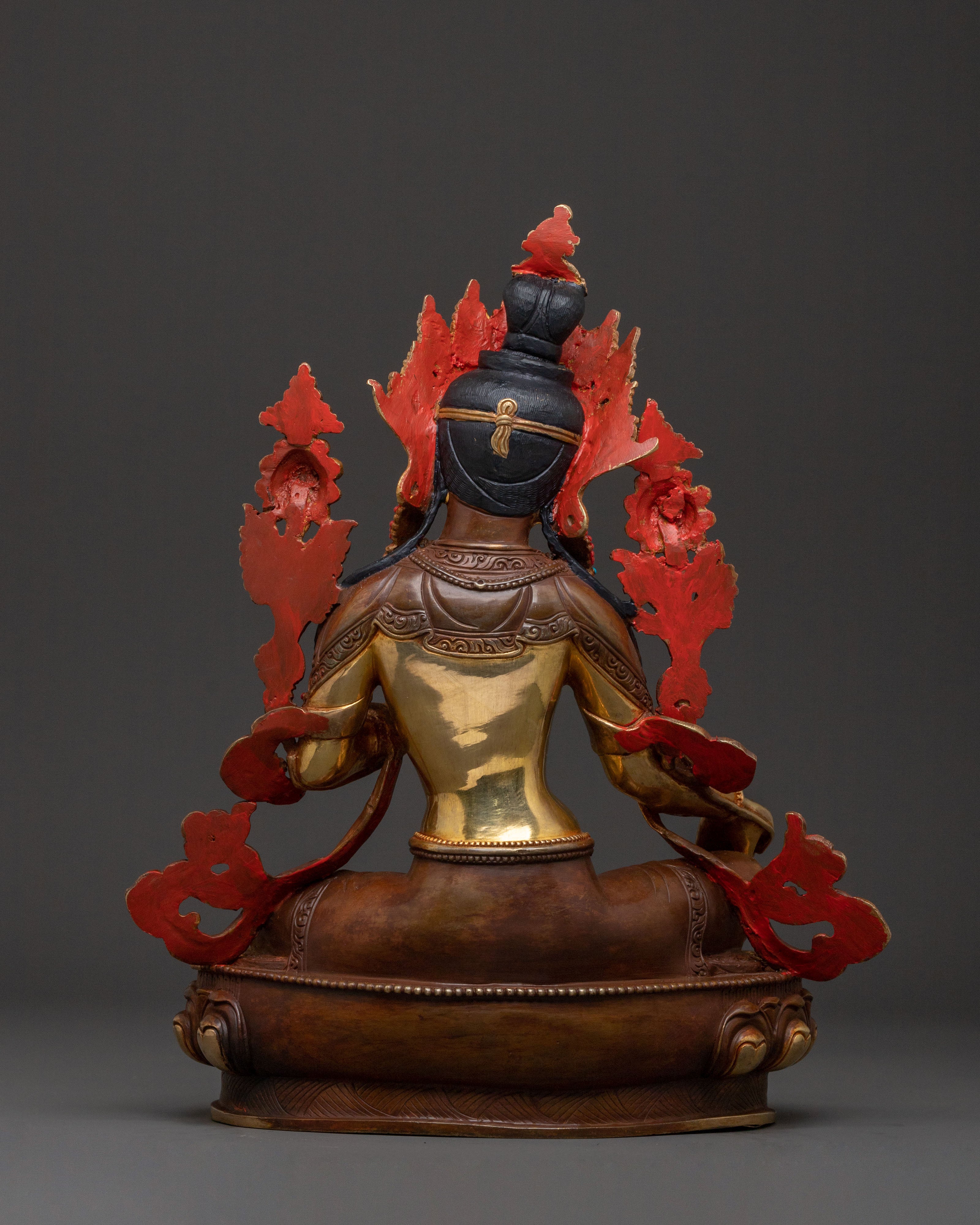 Green Tara Blessing Statue | Protector Figure