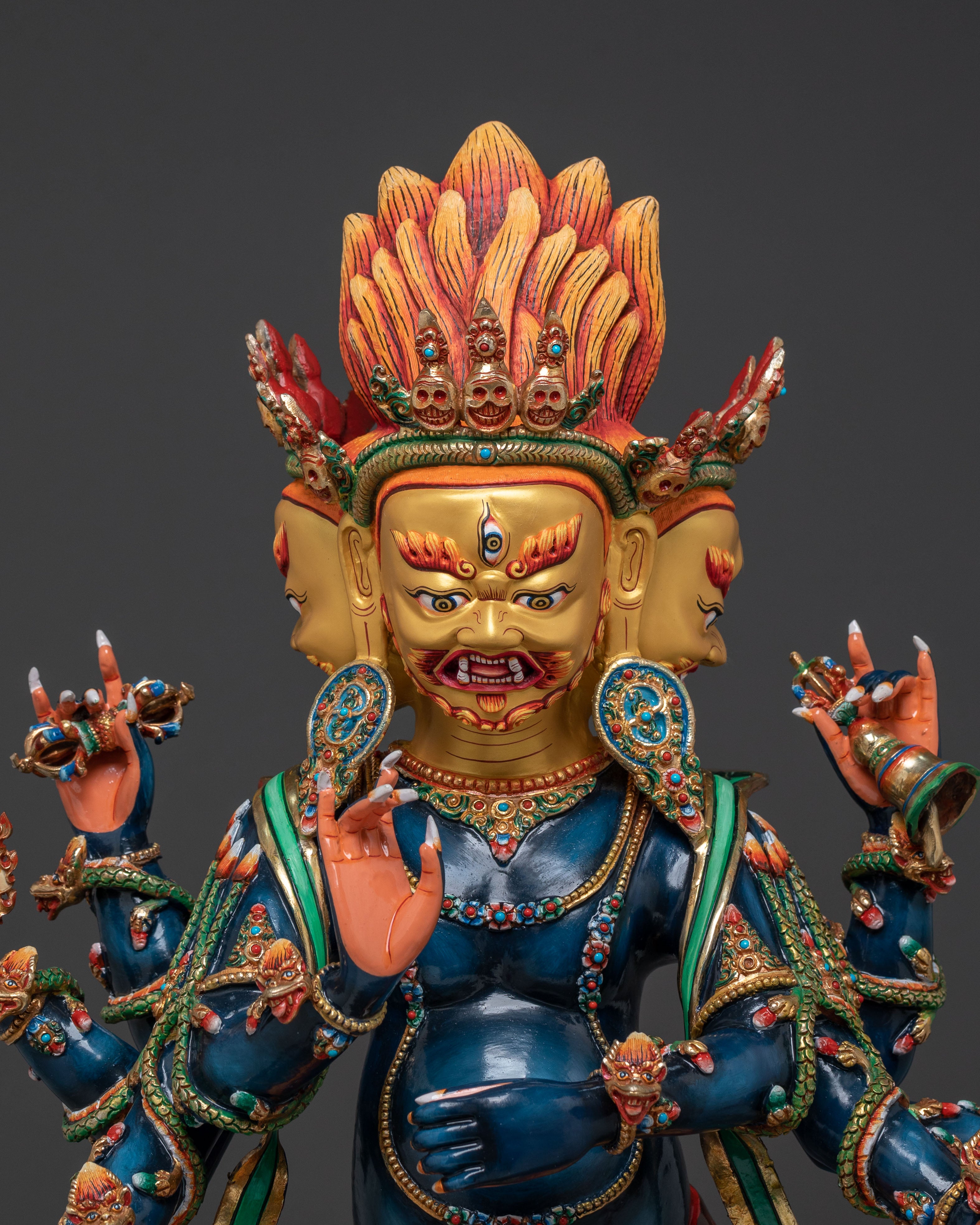 Guardian Ucchusma Statue | Spiritual Altar Decor