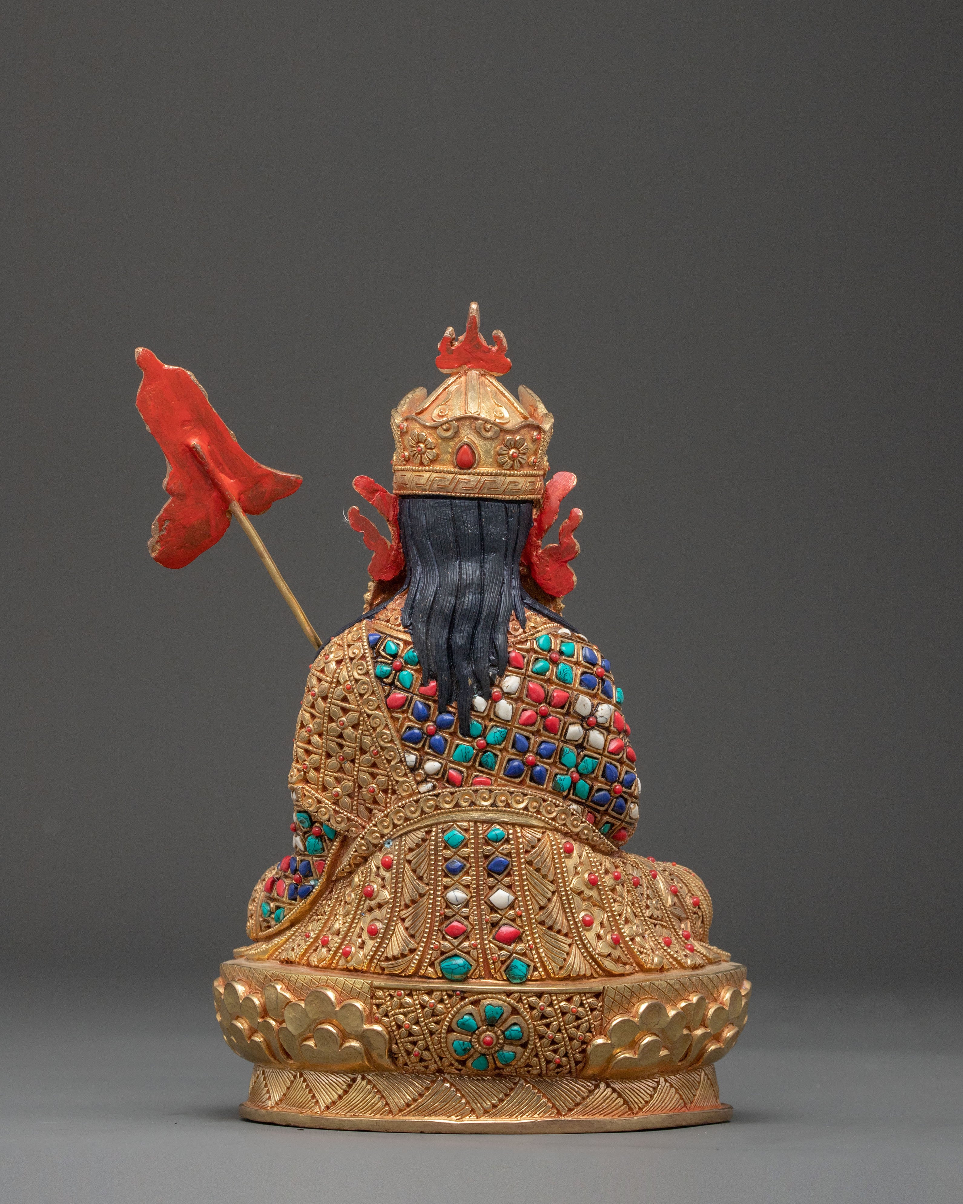 Handcrafted Guru Norlha Spiritual Statue | Home Decor
