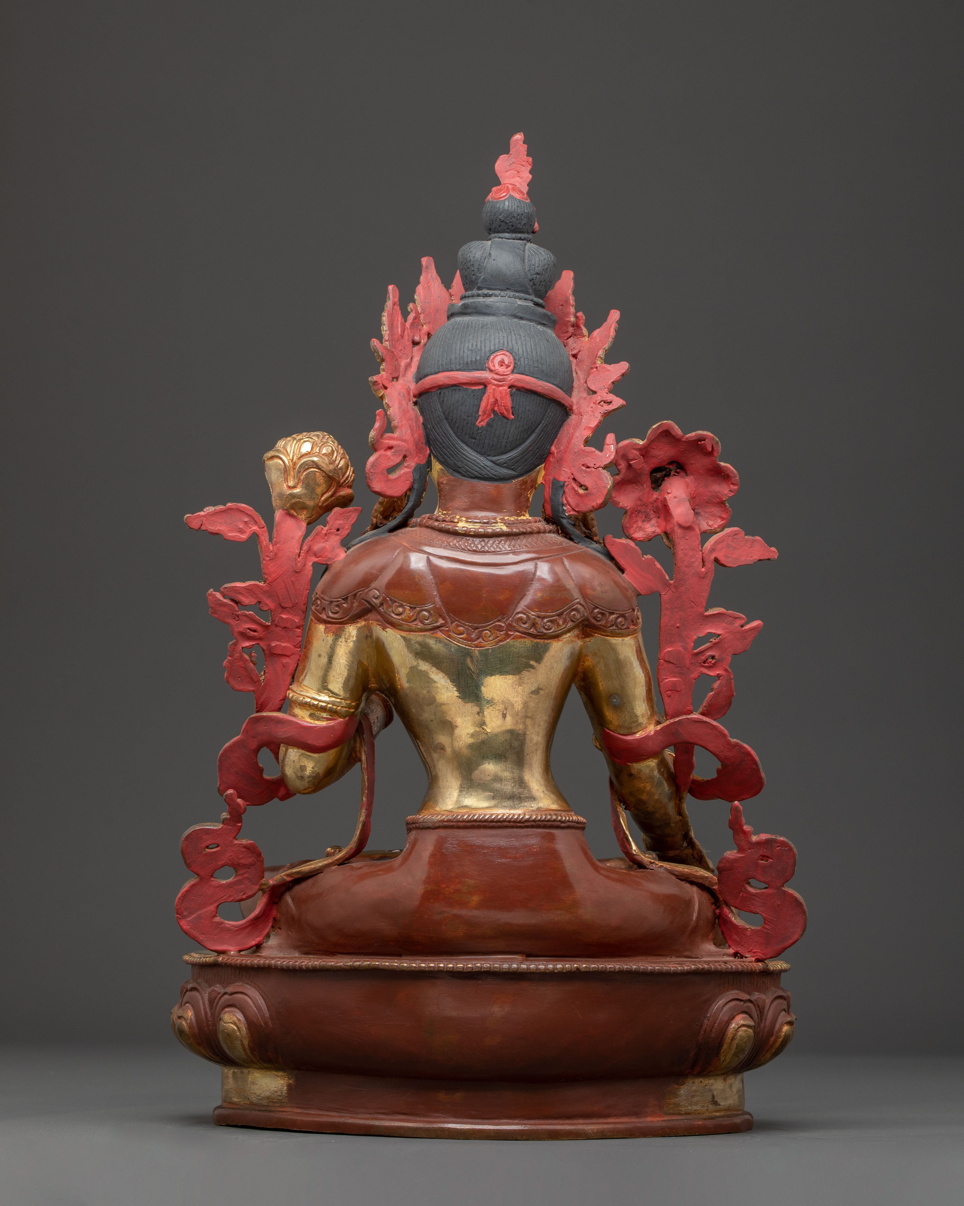 Sacred Feminine Goddess White Tara Statue | Healing Deity of Long Life