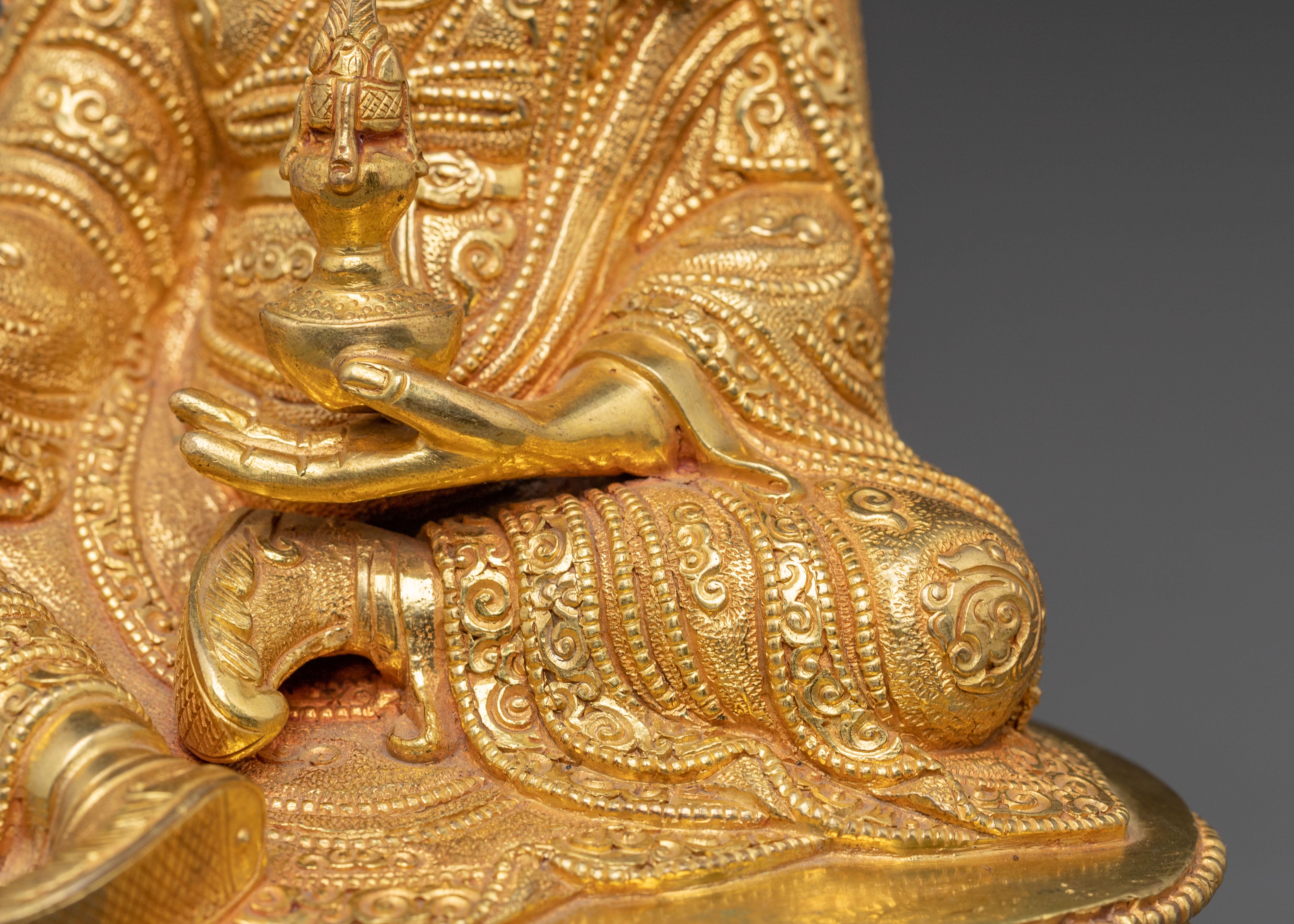 Handmade Padmasambhava Statue of Lotus Born
