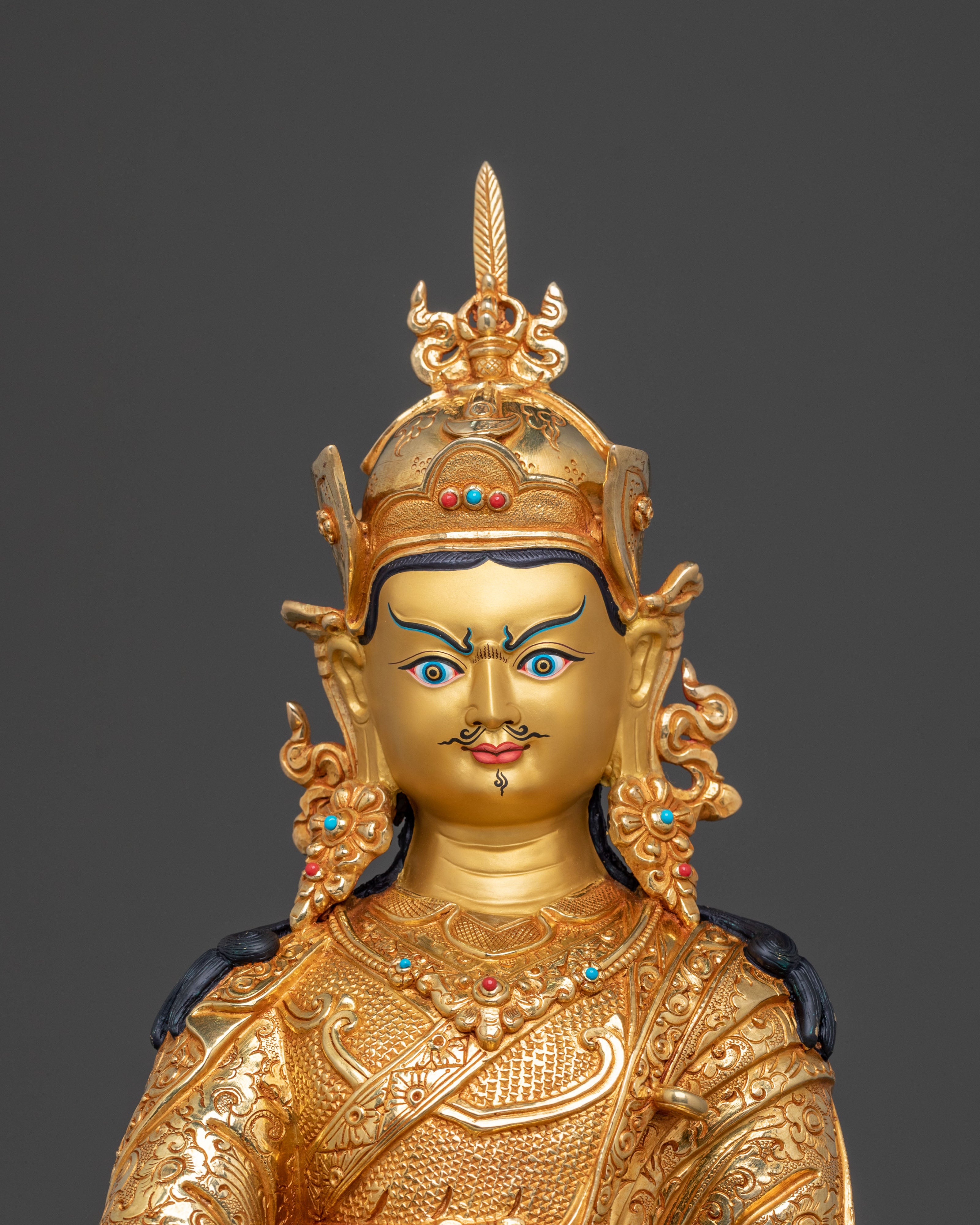 Guru Rinpoche Statue: Tibetan Buddhist Master
