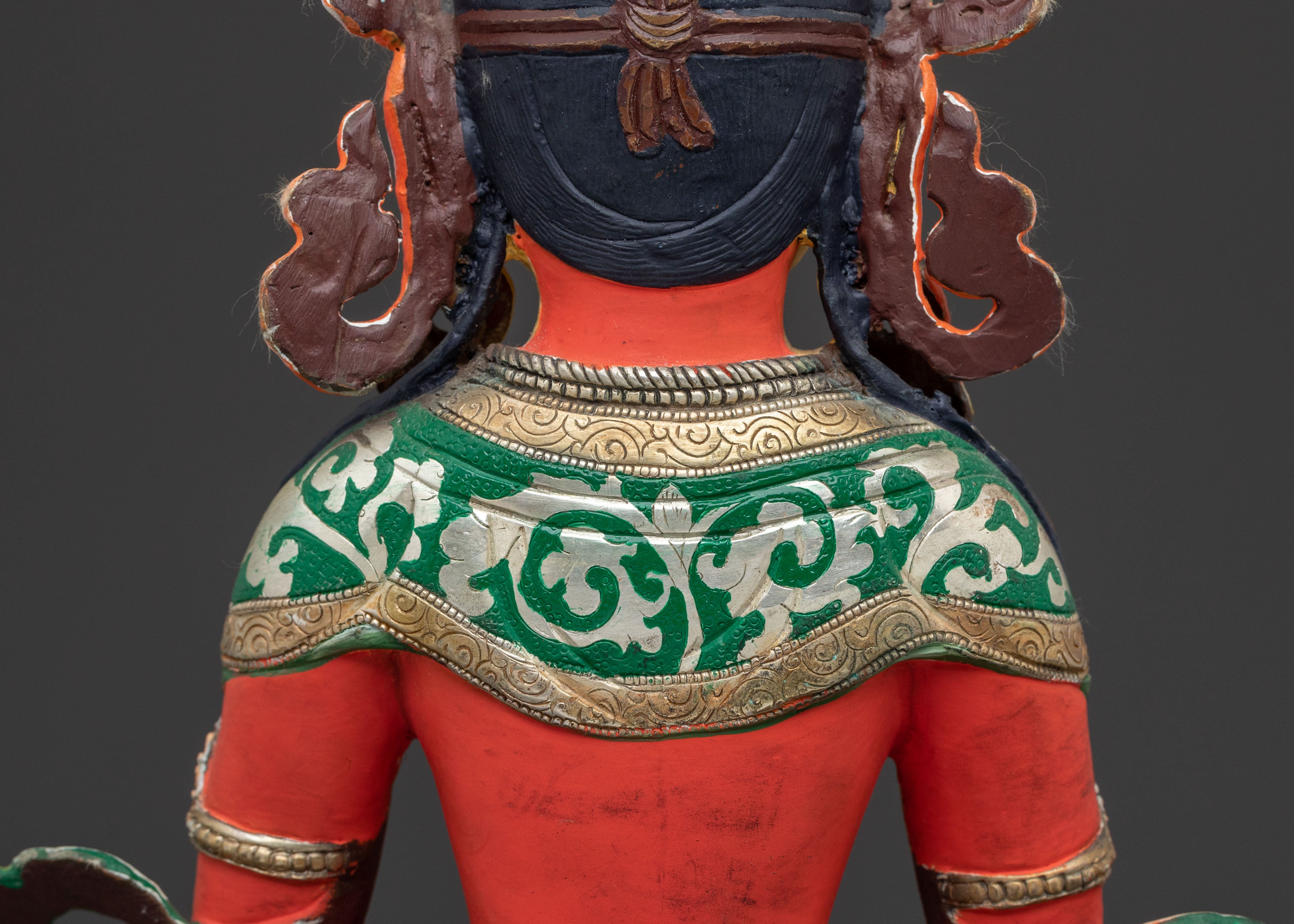 Amitayus Infinite Life Golden Statue – Radiant Sacred Serenity