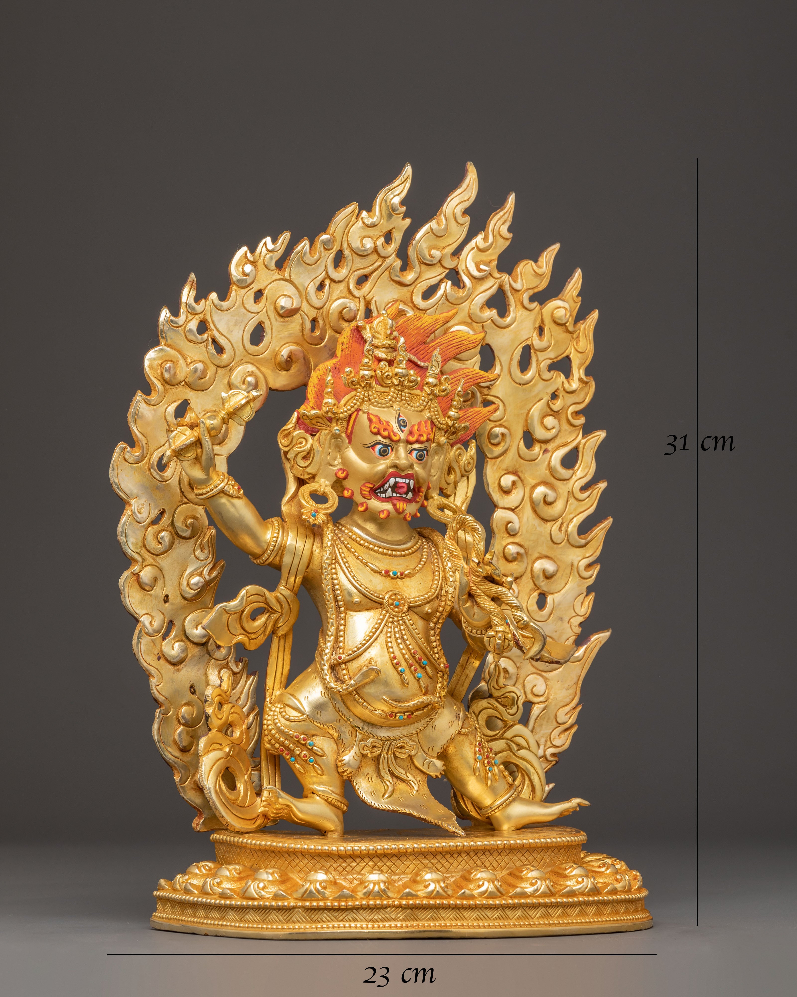 Statue of Vajrapani, The Wrathful Bodhisattva | Protector of Dharma