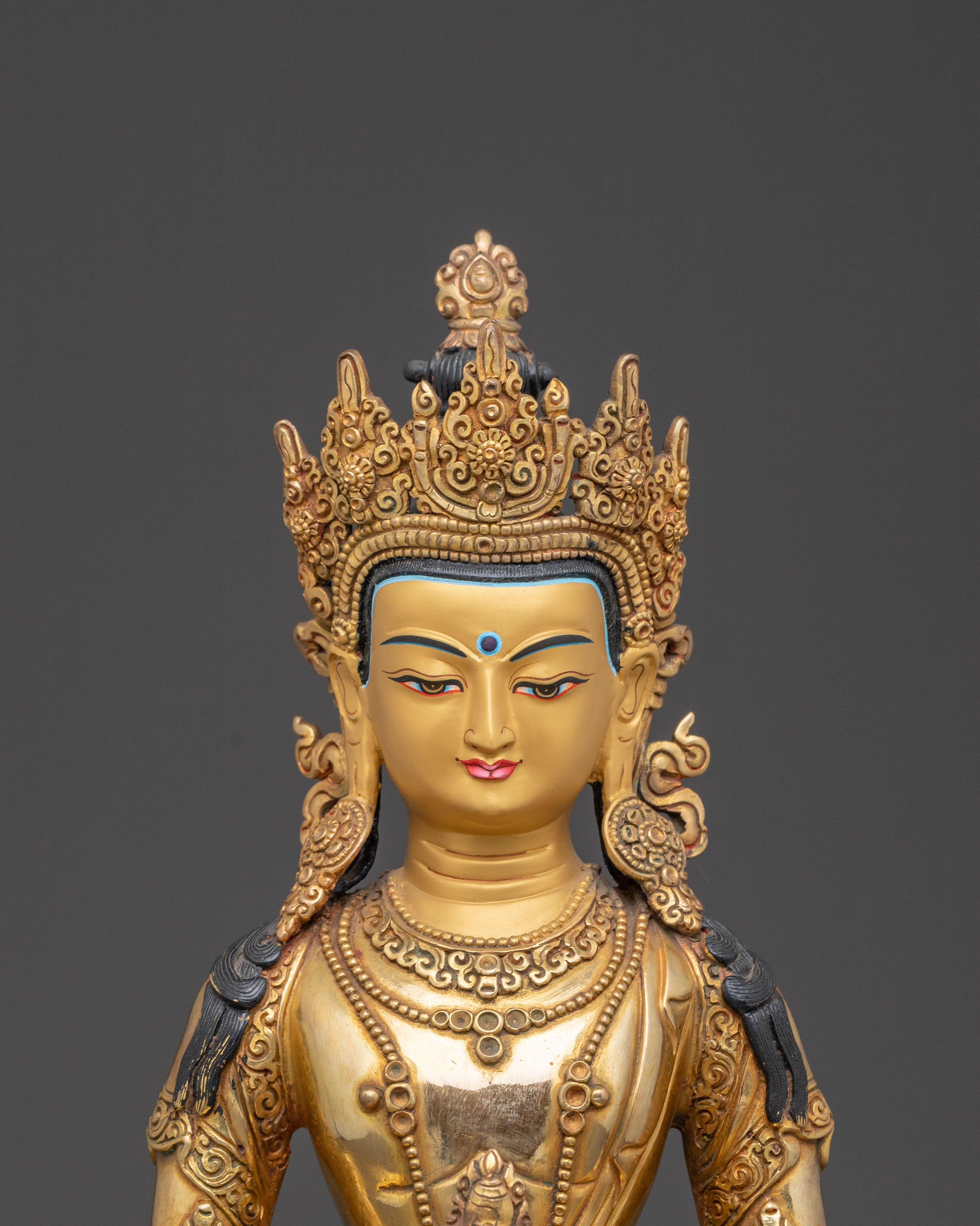 Amitayus Spiritual Statue: Buddha of Infinite Life