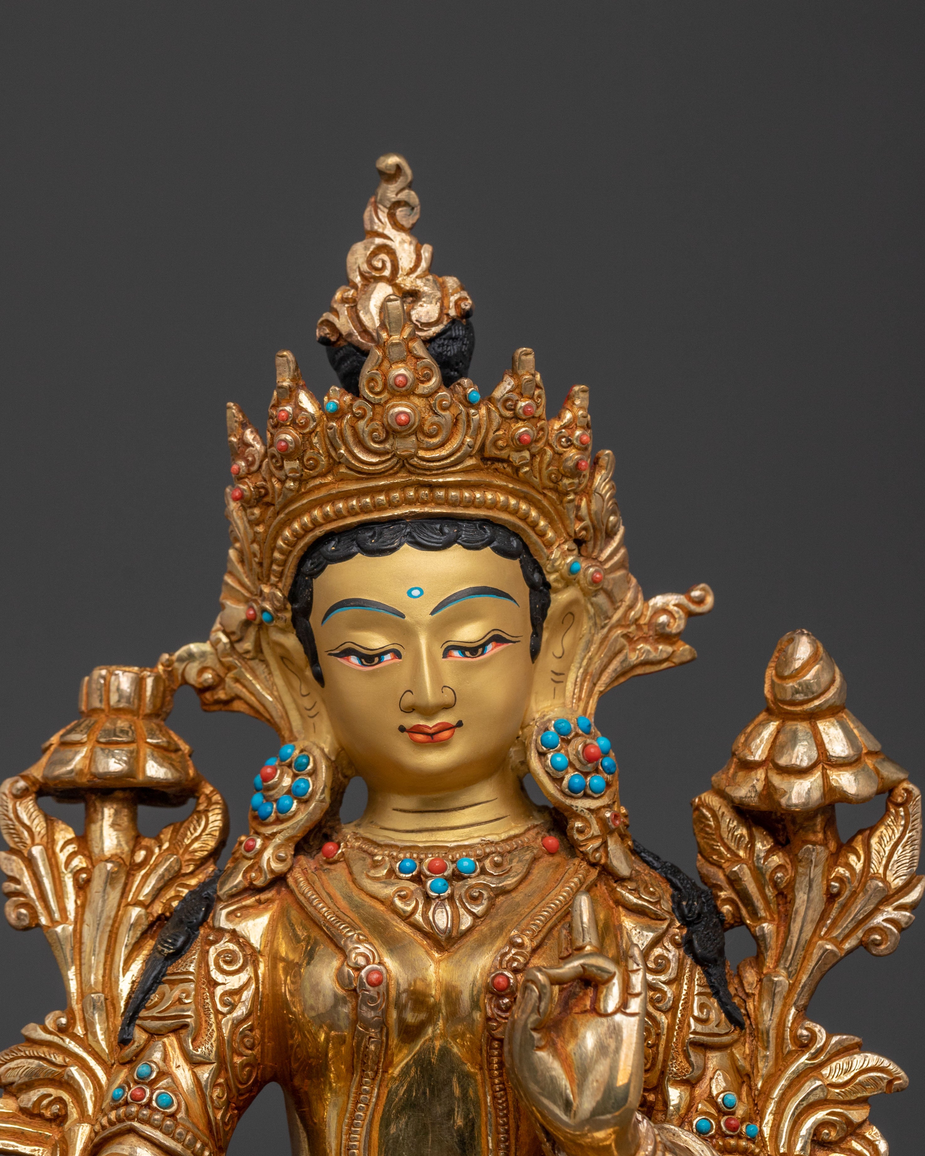 Green Tara Figurine | Goddess of Compassion