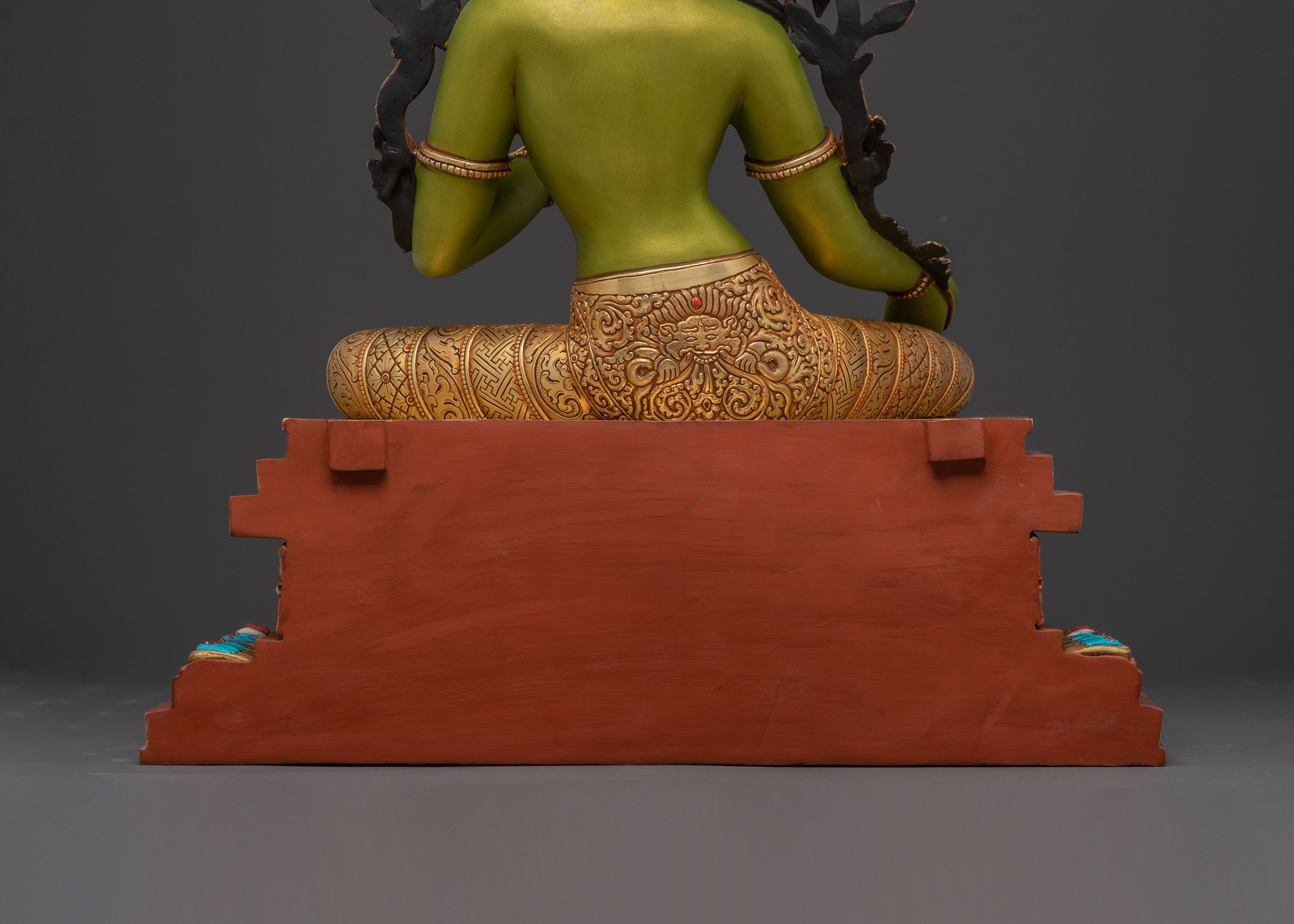 Magnificence Green Tara Sculpture | Swift Compassion